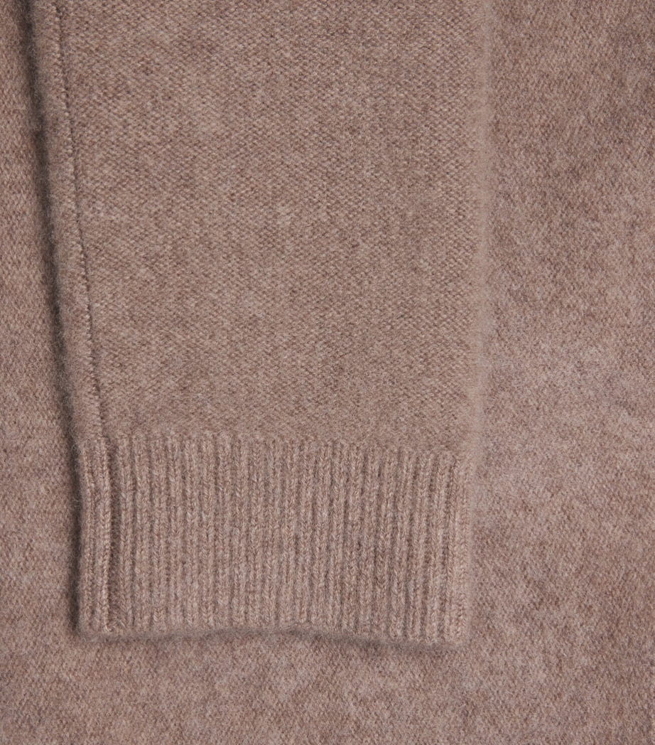 Vince Womens Boiled Cashmere Sweater H Doe Image 6