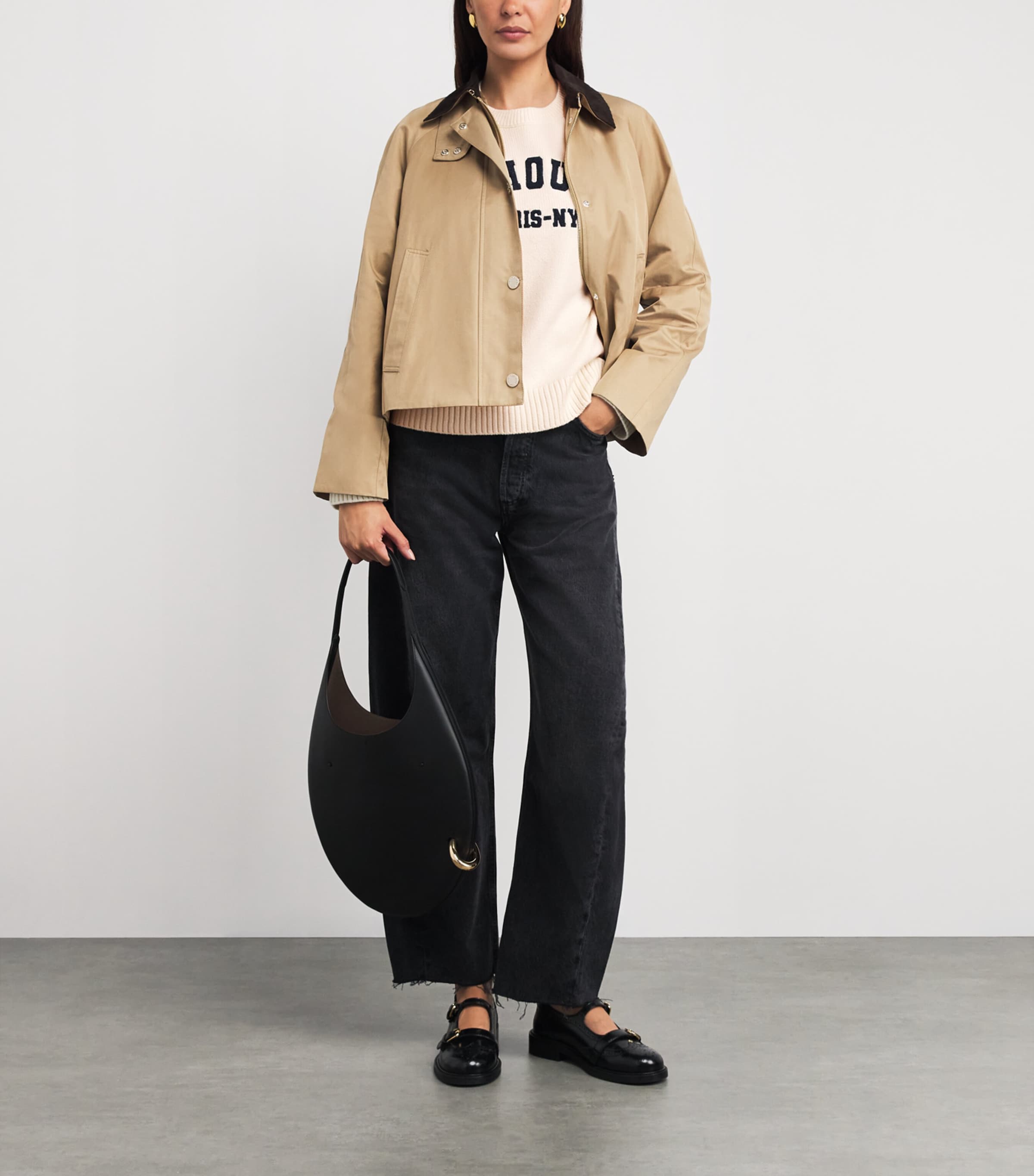 Wool-Blend Amour Sweater ECRU Image 2