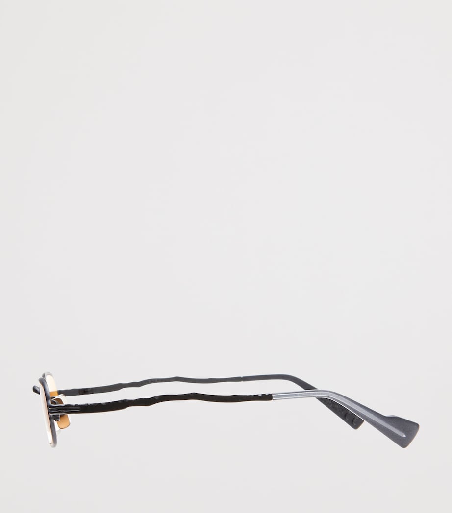 Kuboraum Metal Mask Z18 Sunglasses Yellow Image 4