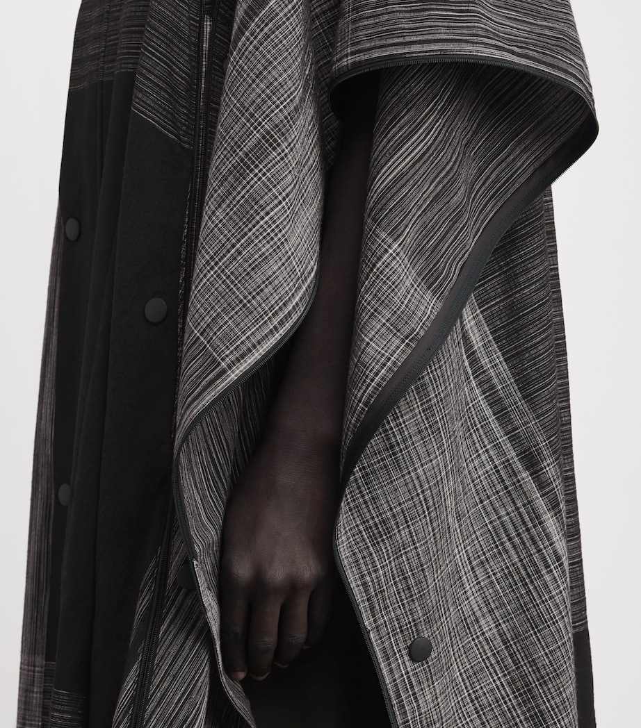 Kasuri Coat 15-BLACK Image 6