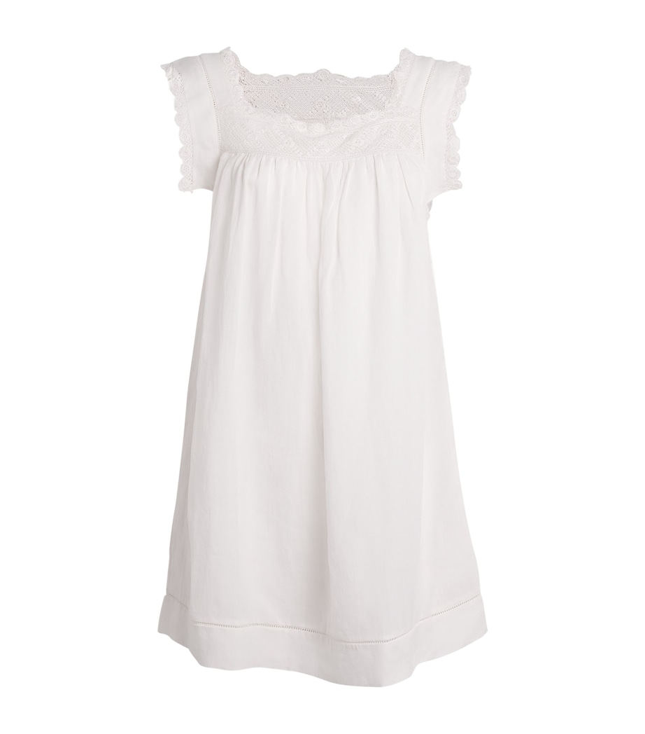 Organic Cotton Almadia Mini Dress SALT Image 1