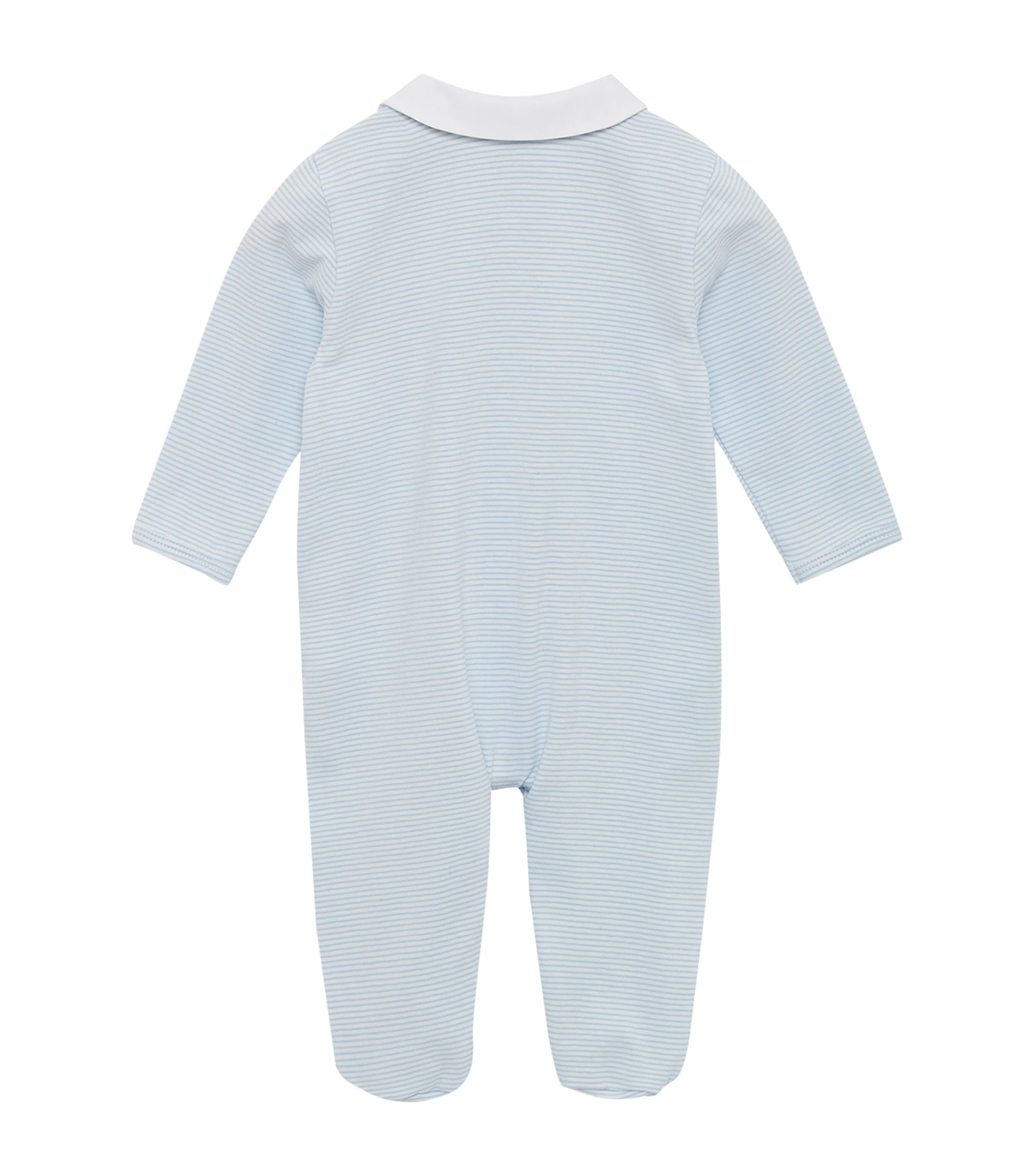 Hugo All-In-One (0-9 Months) PALEBLUE/WHITESTRIPE Image 3