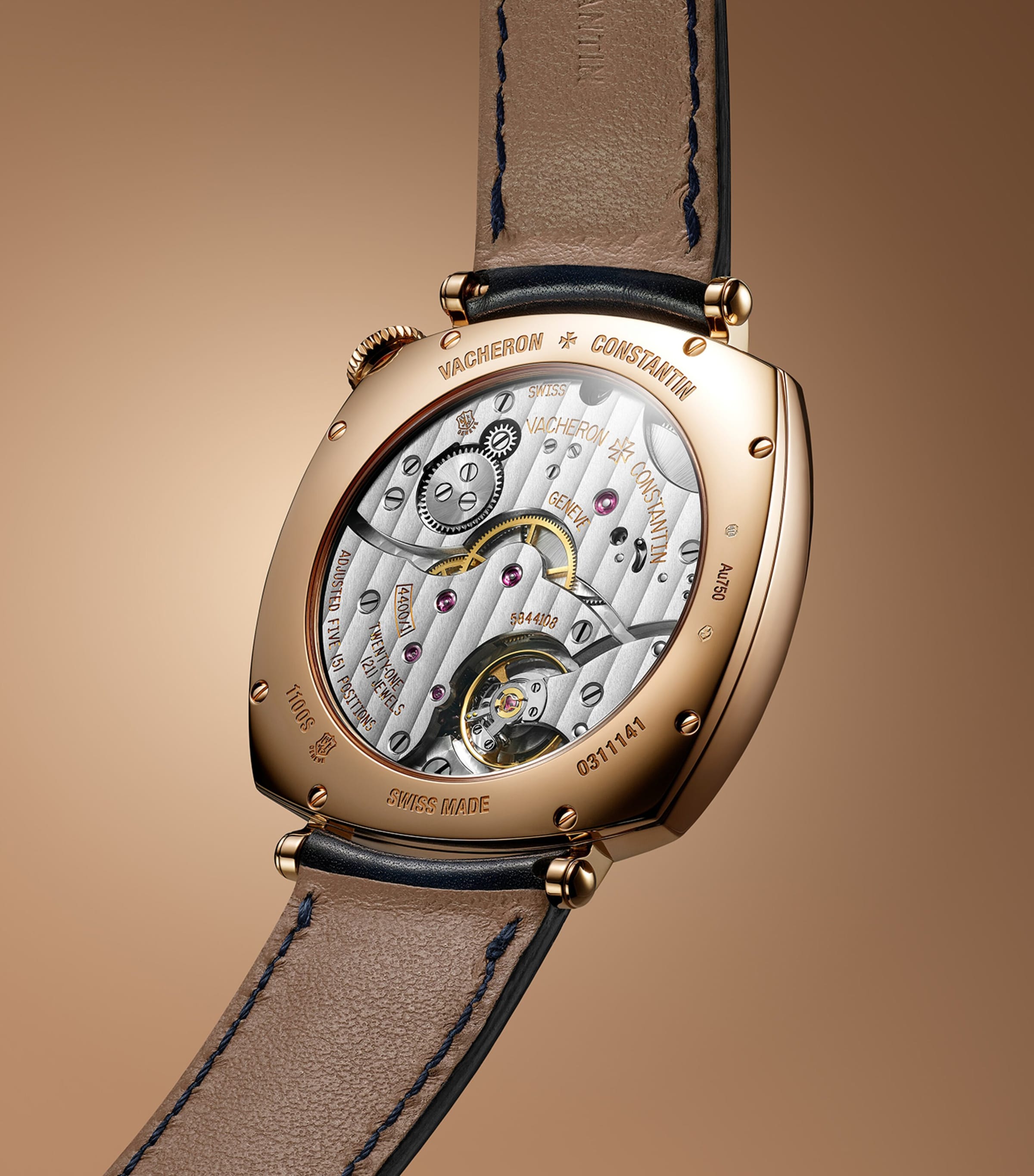 Vacheron Constantin Rose Gold Historiques American 1921 Watch 40mm Pink Gold Image 2