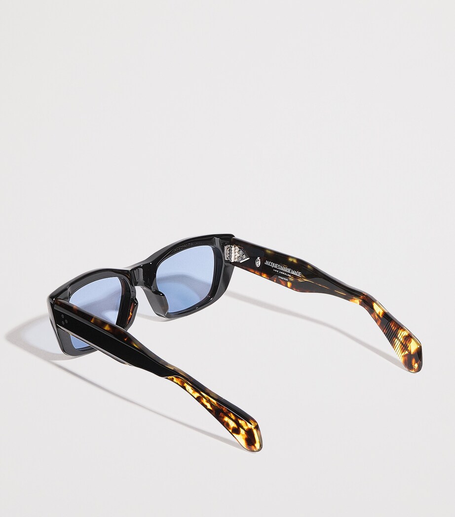 Jacques Marie Mage Acetate Corniche Sunglasses Noir Image 3