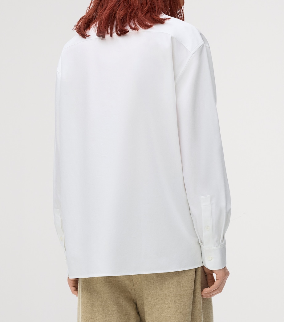 Cotton Anagram Shirt WHITE Image 3
