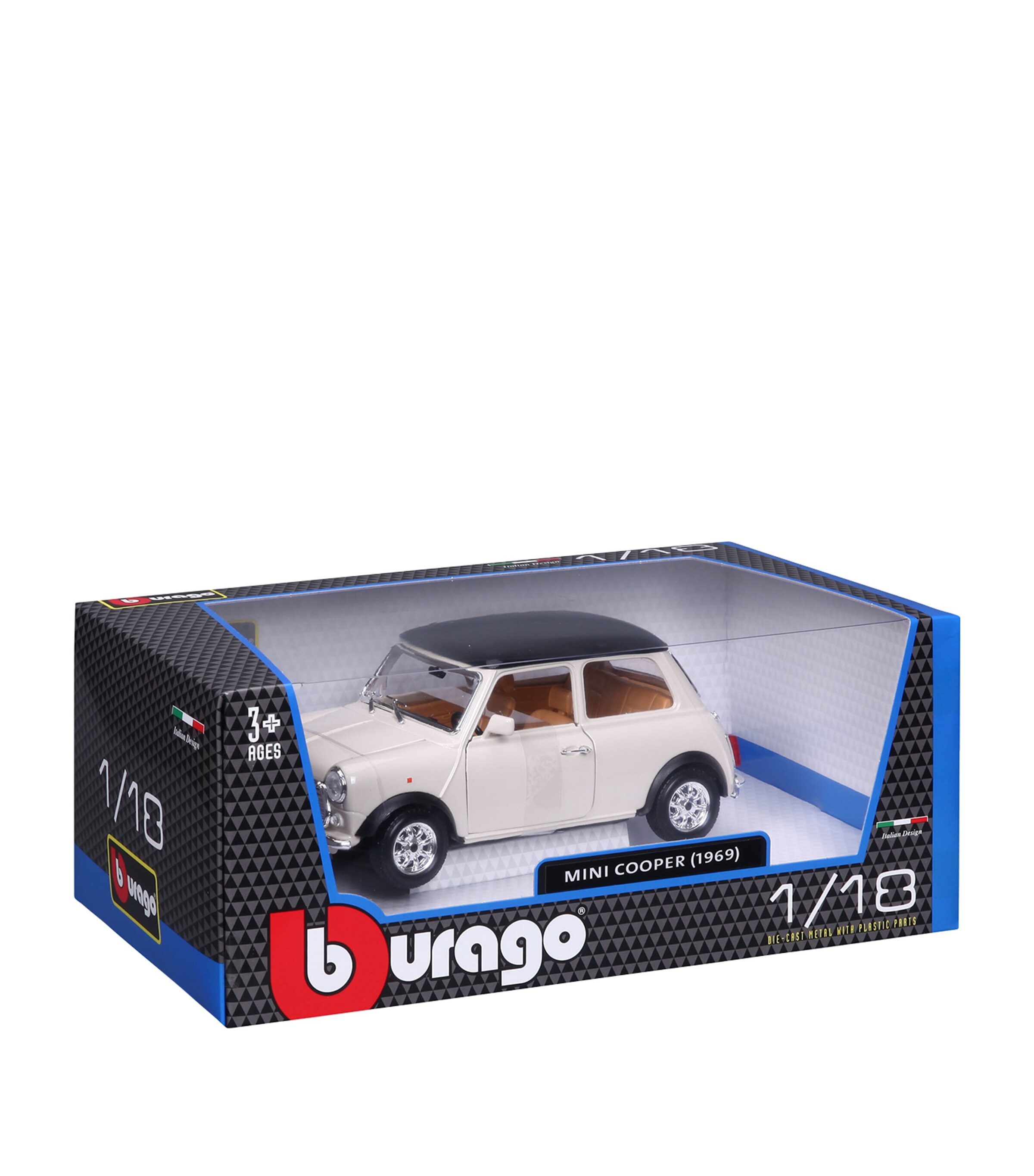 Bburago 1969 Mini Cooper 1:18 Model Image 2
