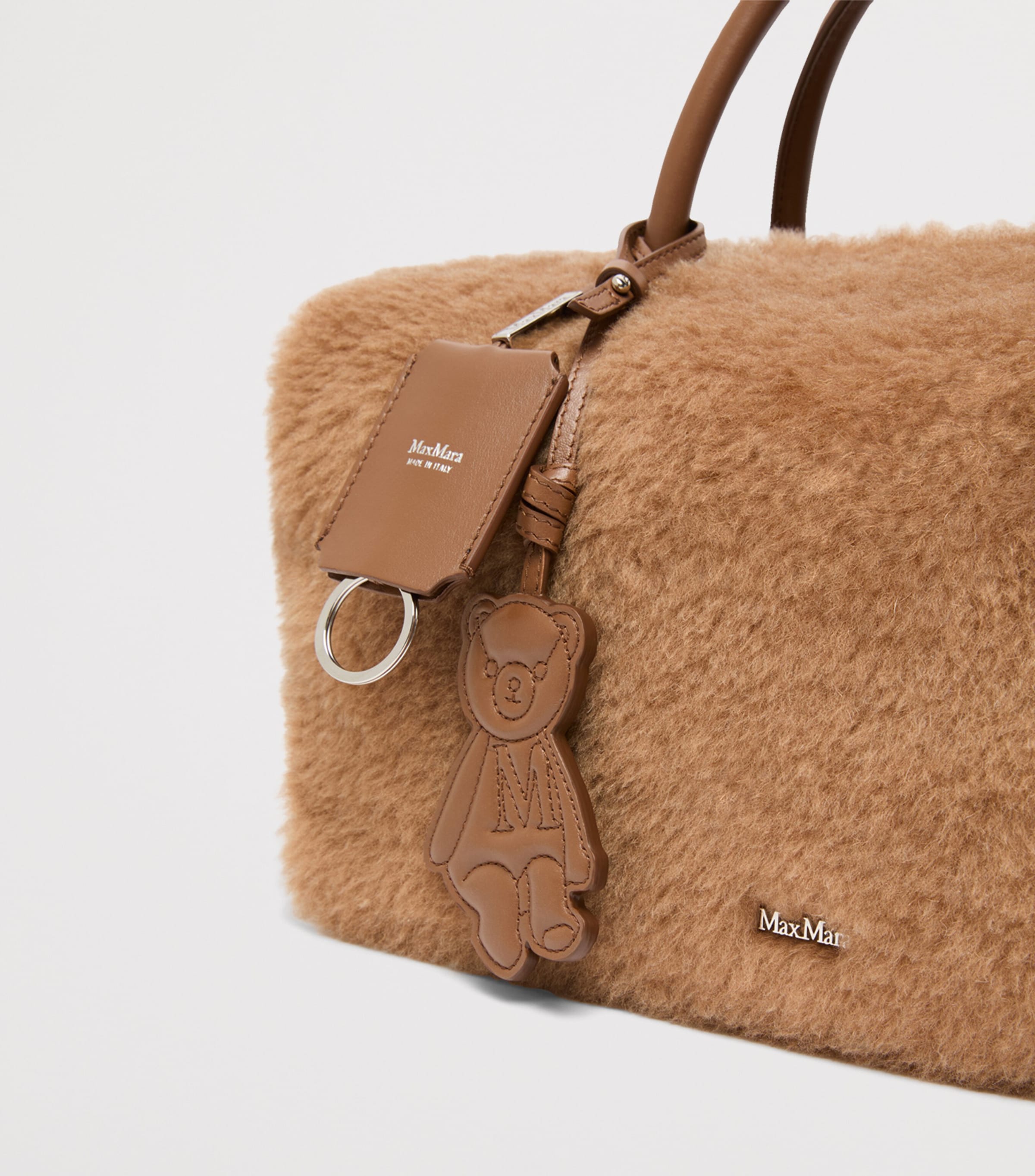 Max Mara Teddy Top-Handle Bag Camel Image 7