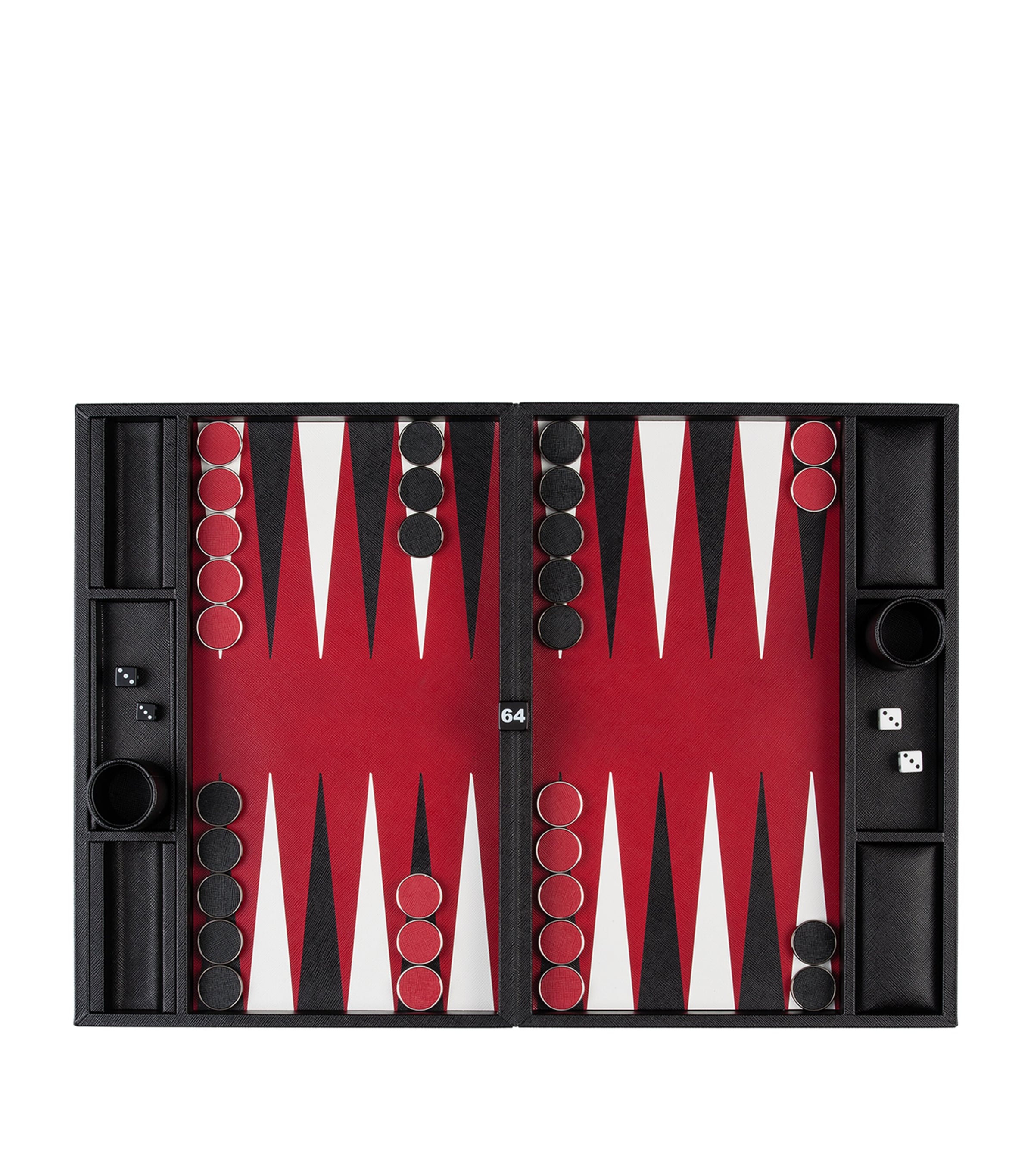 Saffiano Leather Backgammon Set F0002 Image 3