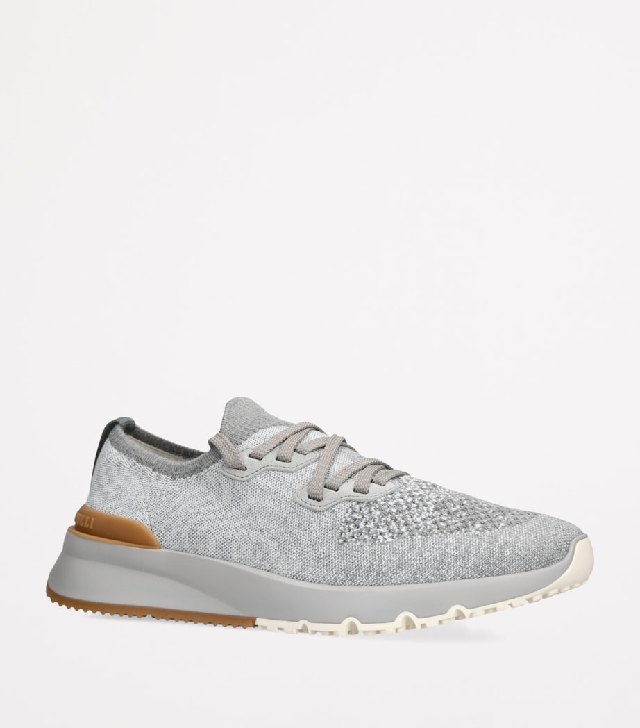 Lace-Up Sneakers WHITE/OTH Image 3