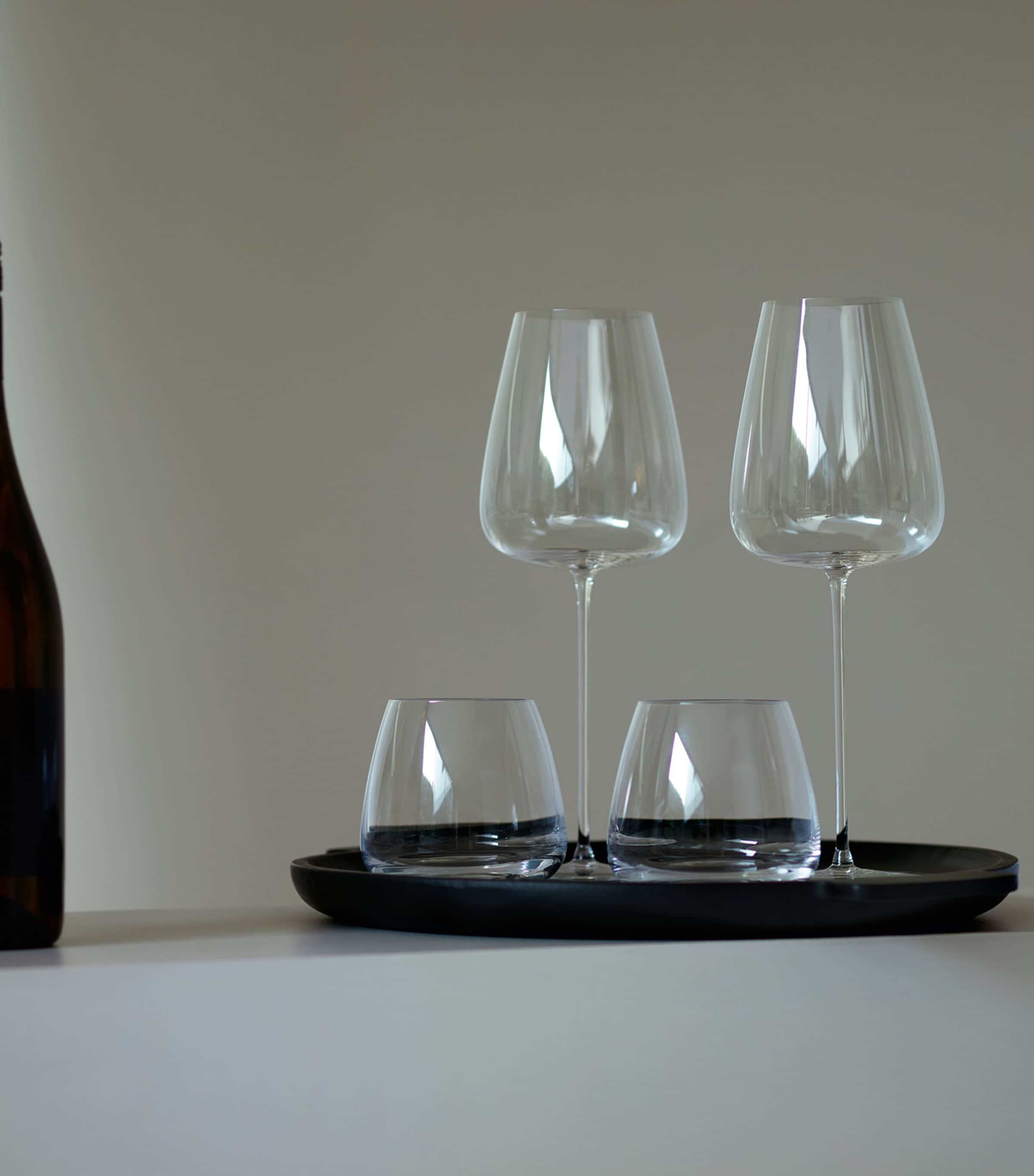 Set of 2 Wine Culture White Wine Glasses (490ml) CLEAR Image 4