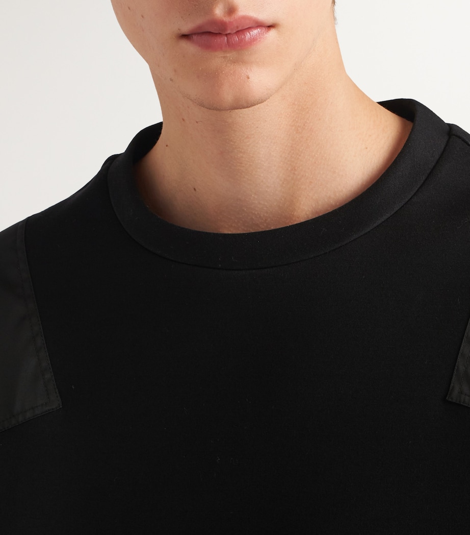 Cotton and Re-Nylon Sweatshirt F0806 Image 6