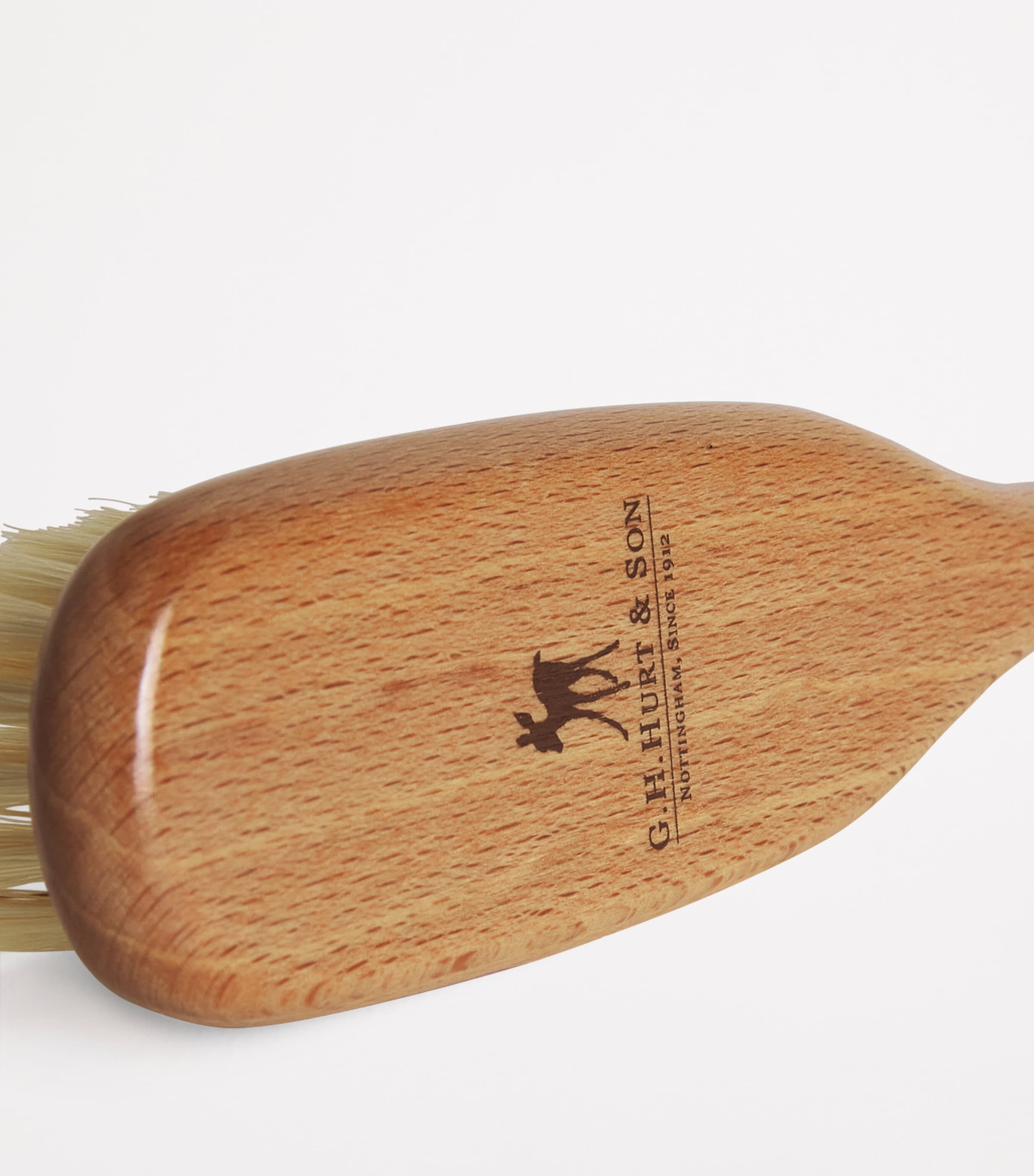 G.H. Hurt&Son Kids Beechwood Baby Hairbrush Beech Wood Image 3