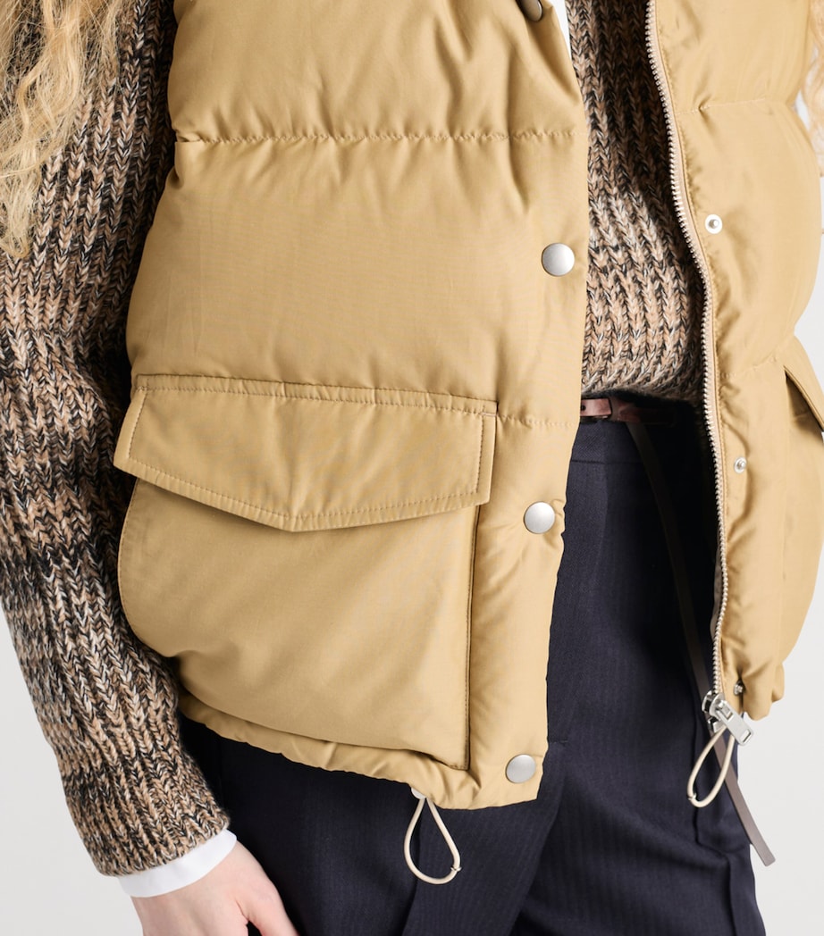 Prada Womens Down-Filled Gilet Image 3