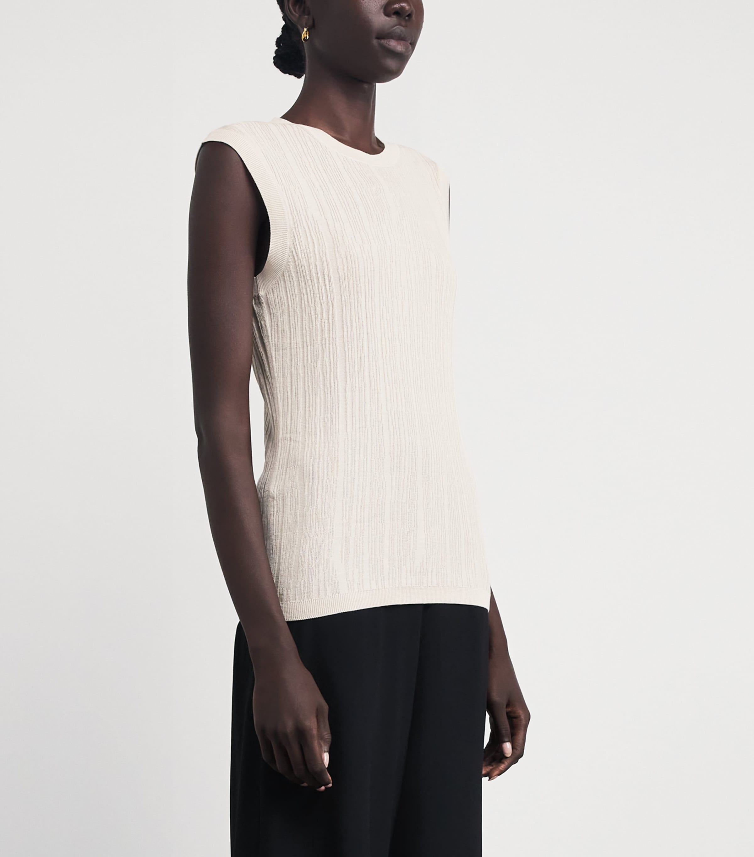 Silk-Cotton Calife Tank Top MARBLE Image 3