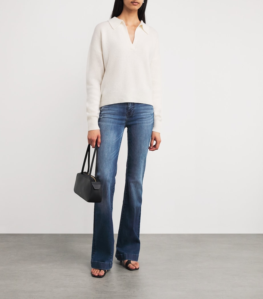 Modern Dojo Soho Flared Jeans U7LKB LAKE BLUE Image 2