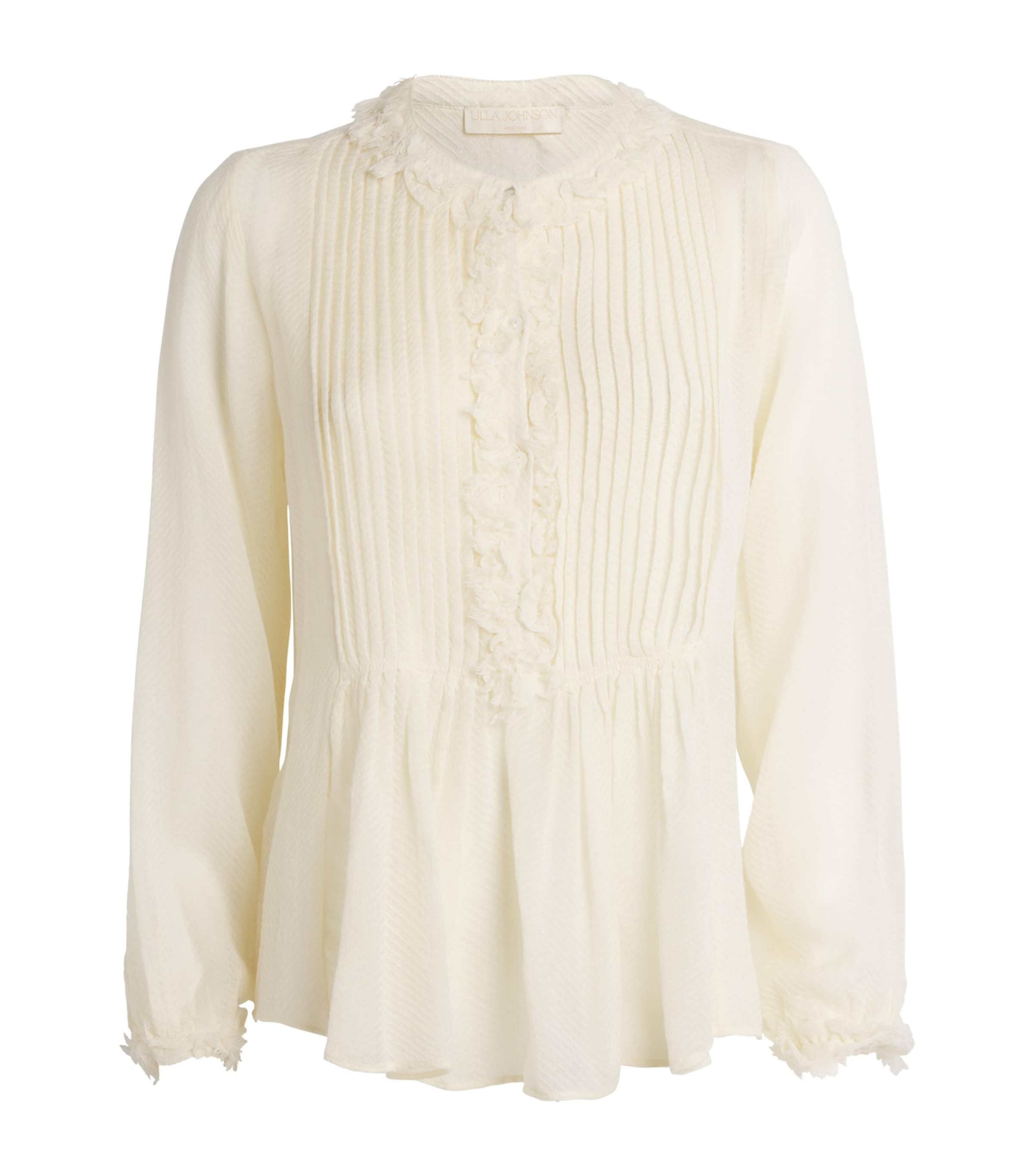 Wool Adriel Tunic Blouse COWRIE Image 1