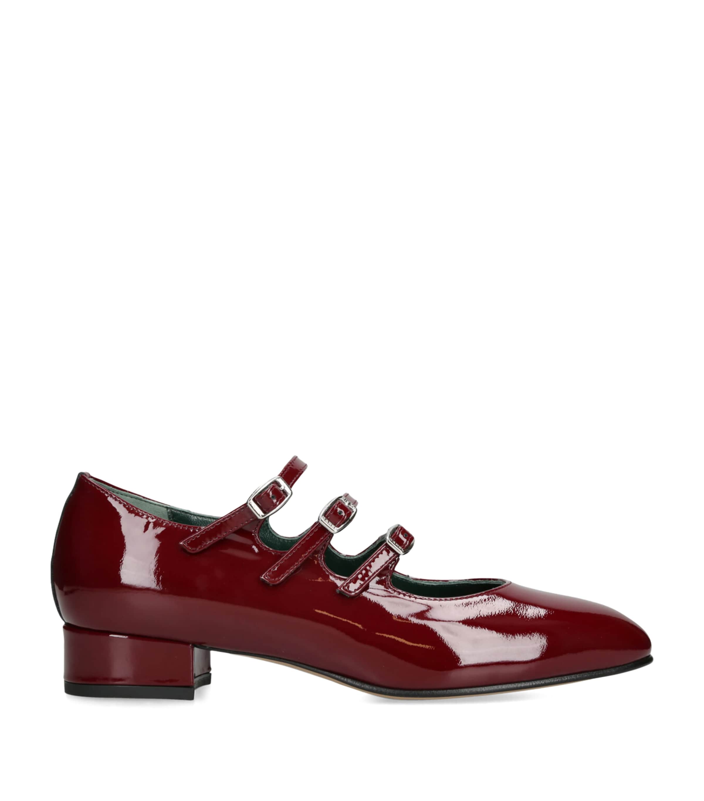 CAREL PATENT LEATHER ARIANA MARY JANE PUMPS 20