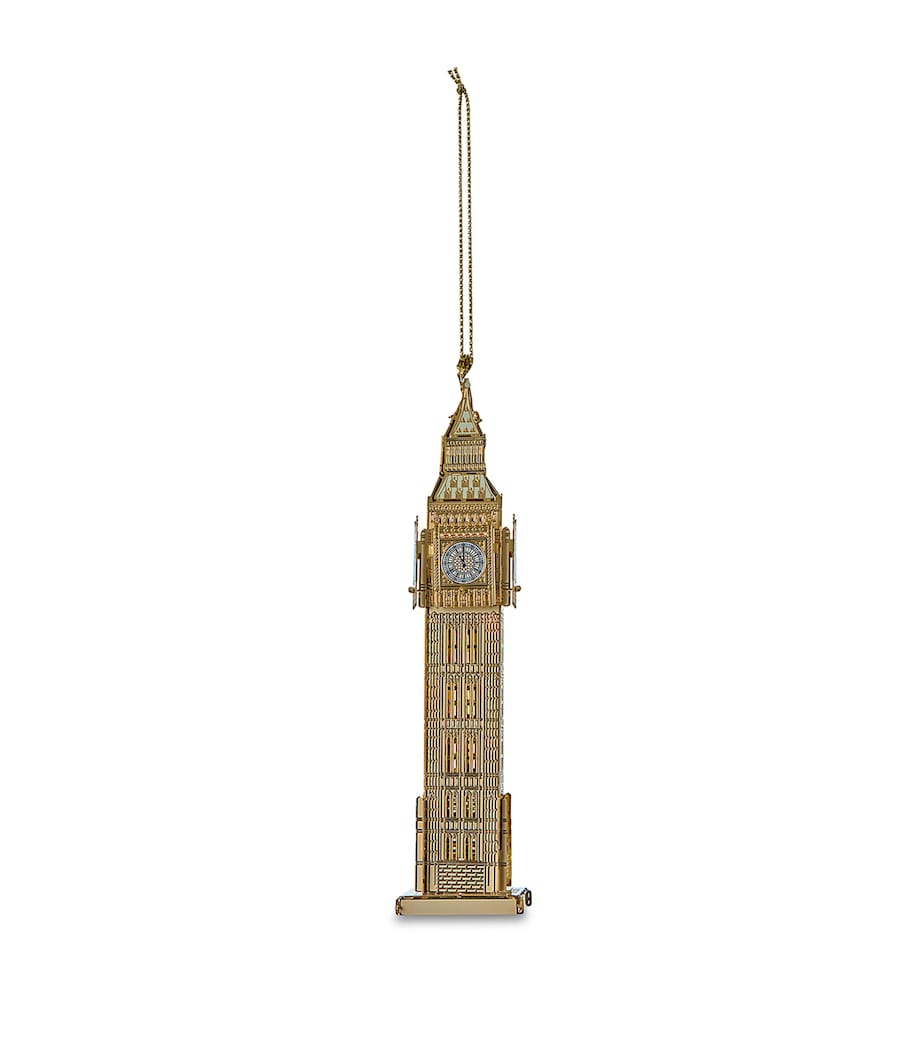 Big Ben Ornament GOLD Image 1