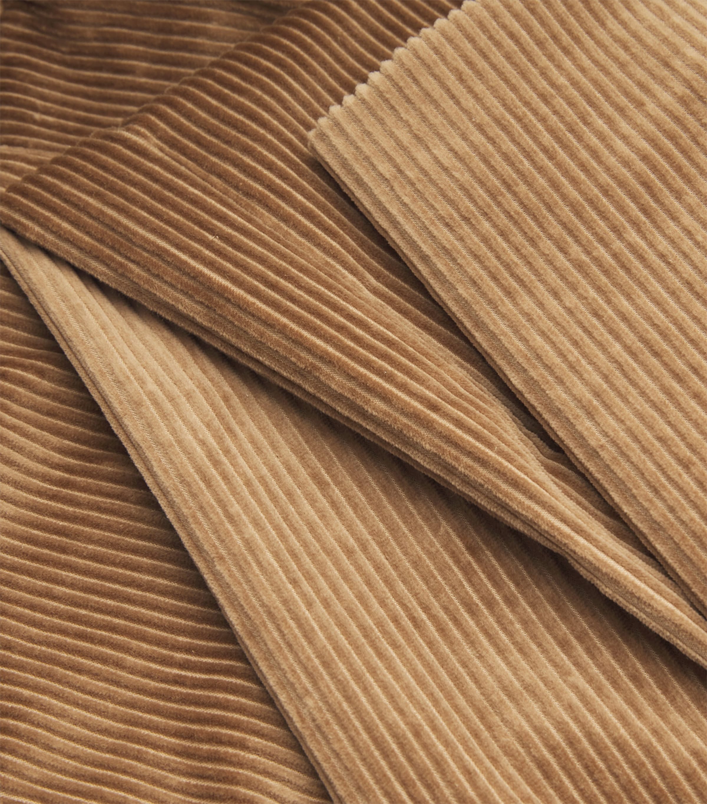 Corduroy Straight Trousers HAZELNUT BROWN Image 5