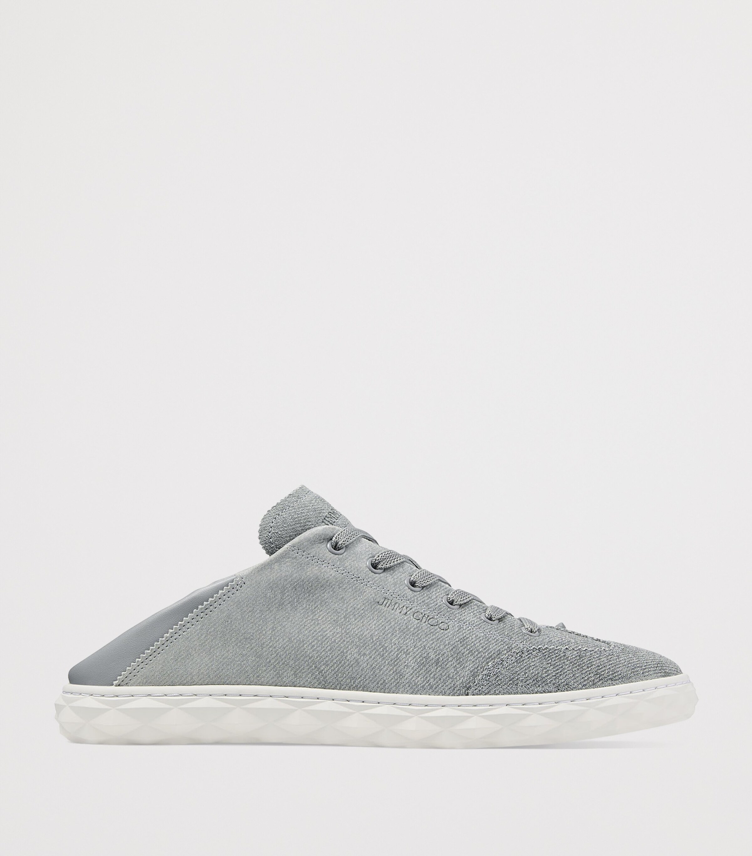 Suede-Leather Diamond Light Flex F Sneakers V DOVE MIX Image 5