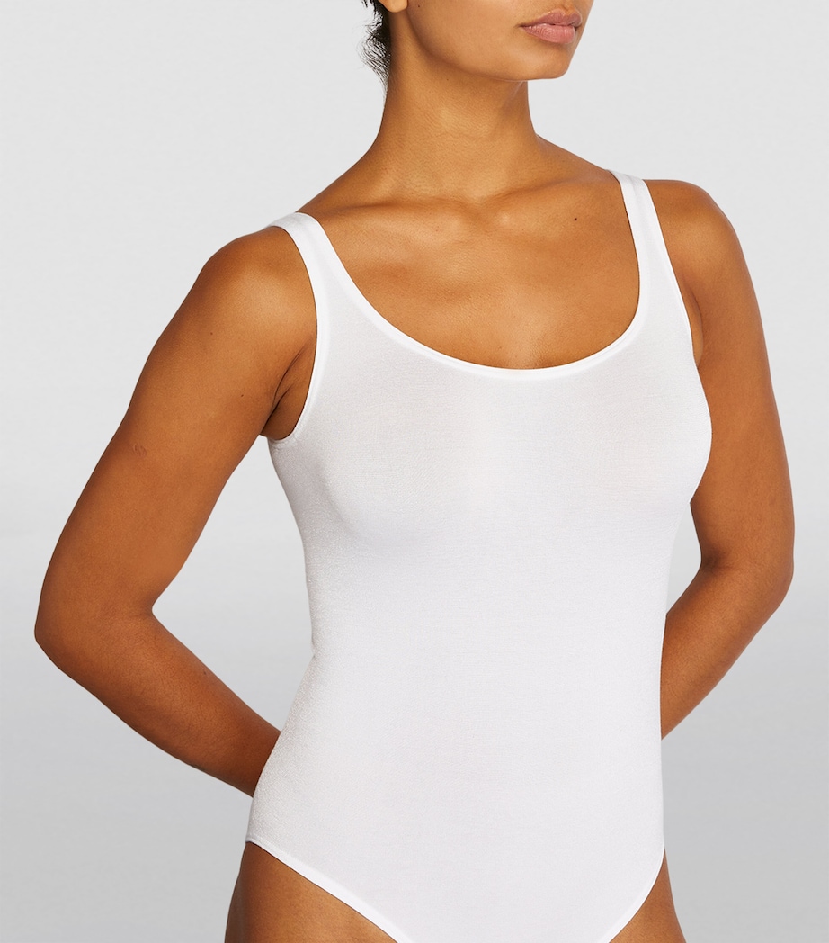 Cotton-Blend Jamaika Bodysuit 1001 WHITE Image 6
