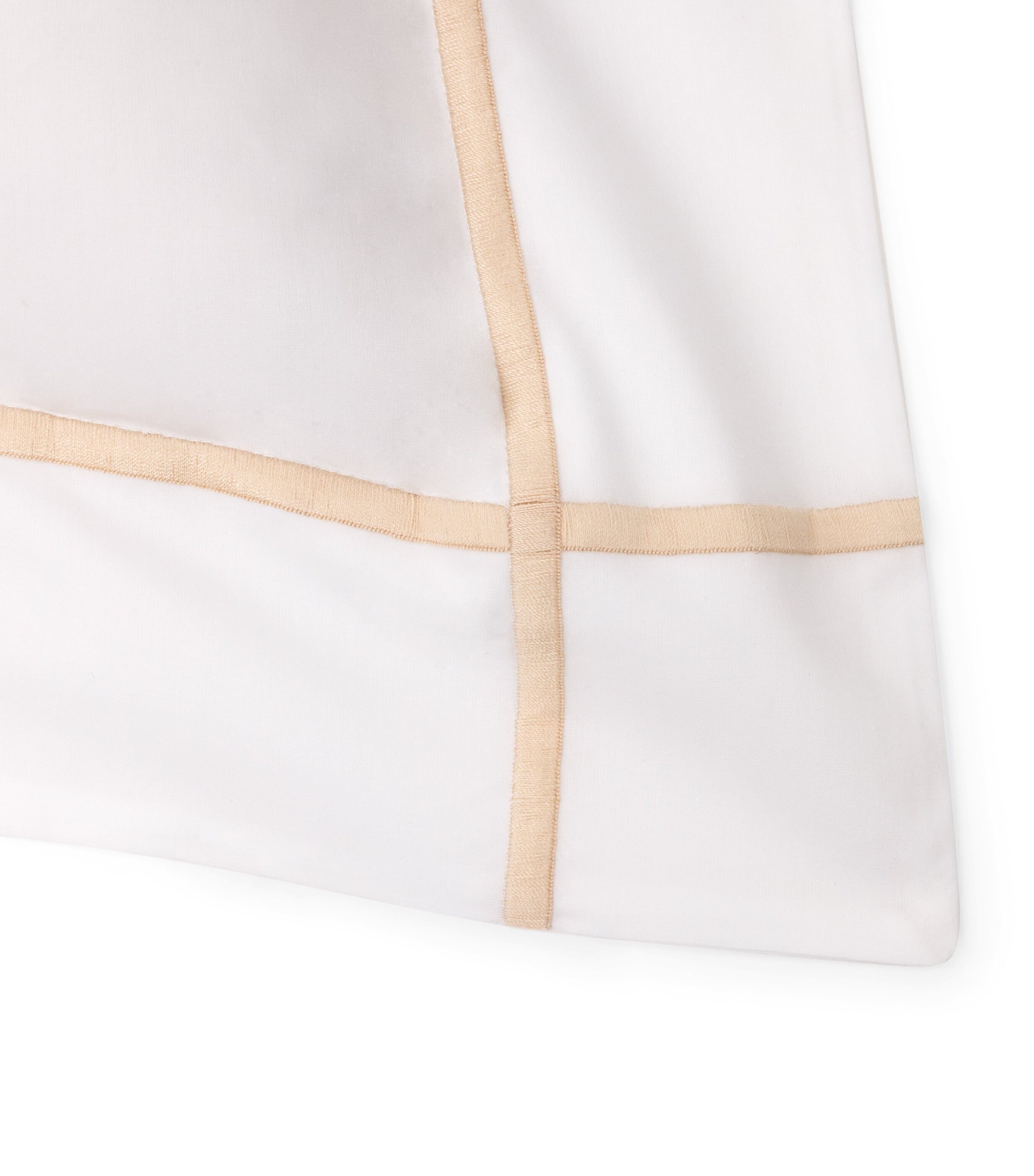 Yves Delorme Athena King Oxford Pillowcase (50cm x 90cm) Dune Image 4