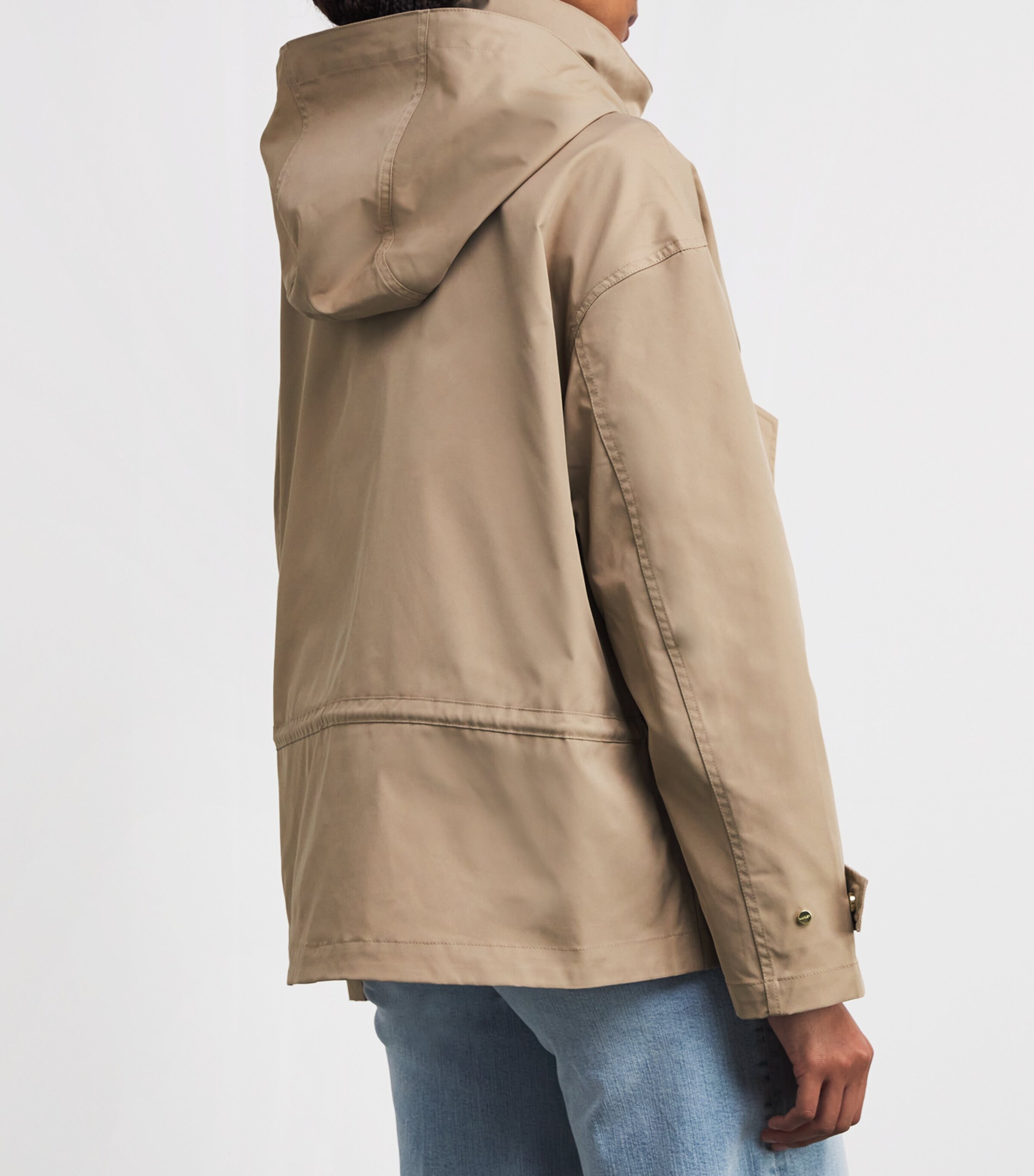 Tech Twill Rema Raincoat LIGHT TAUPE Image 4