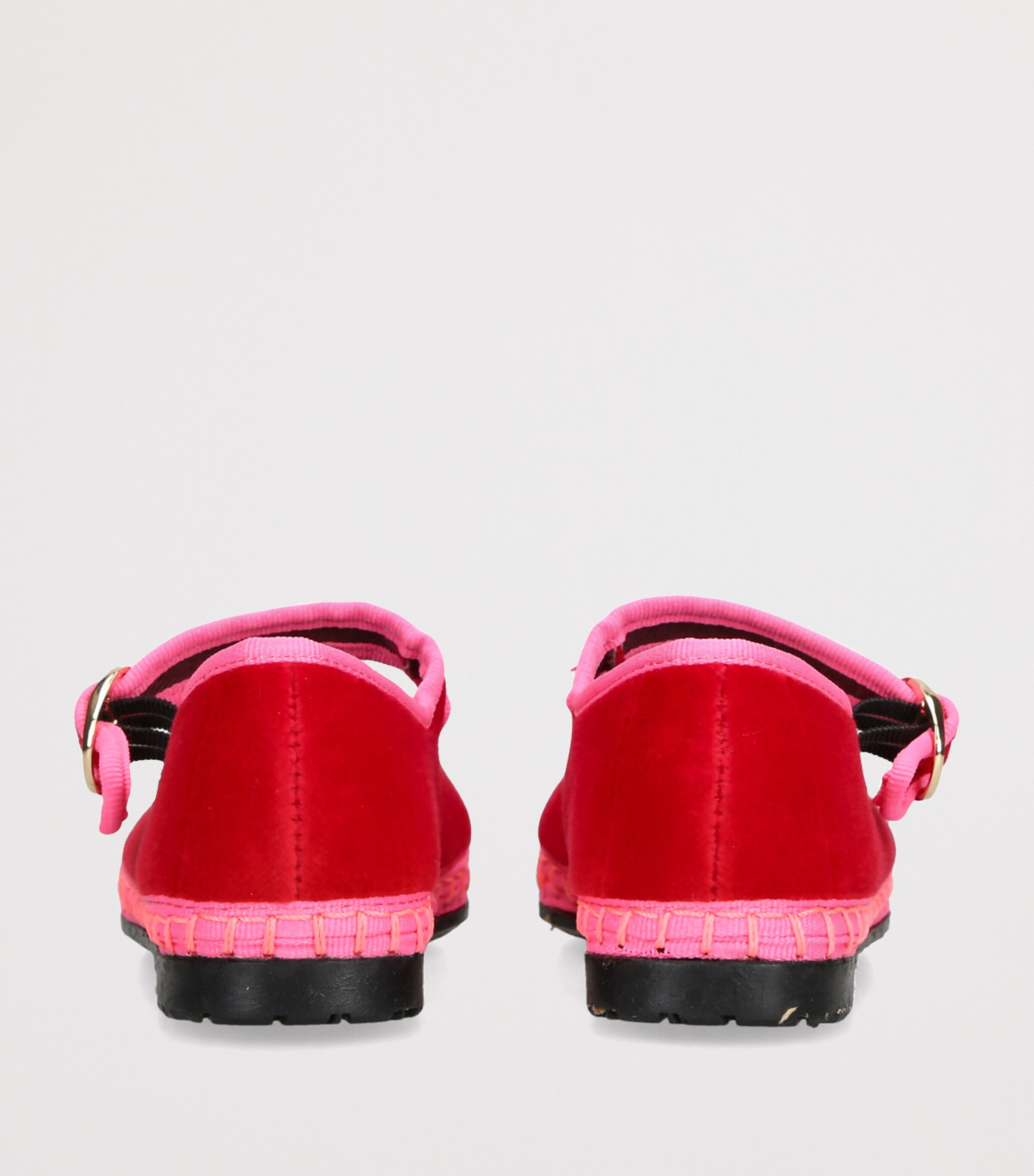 Velvet Aurelie Mary Jane Flats RED COMB Image 2