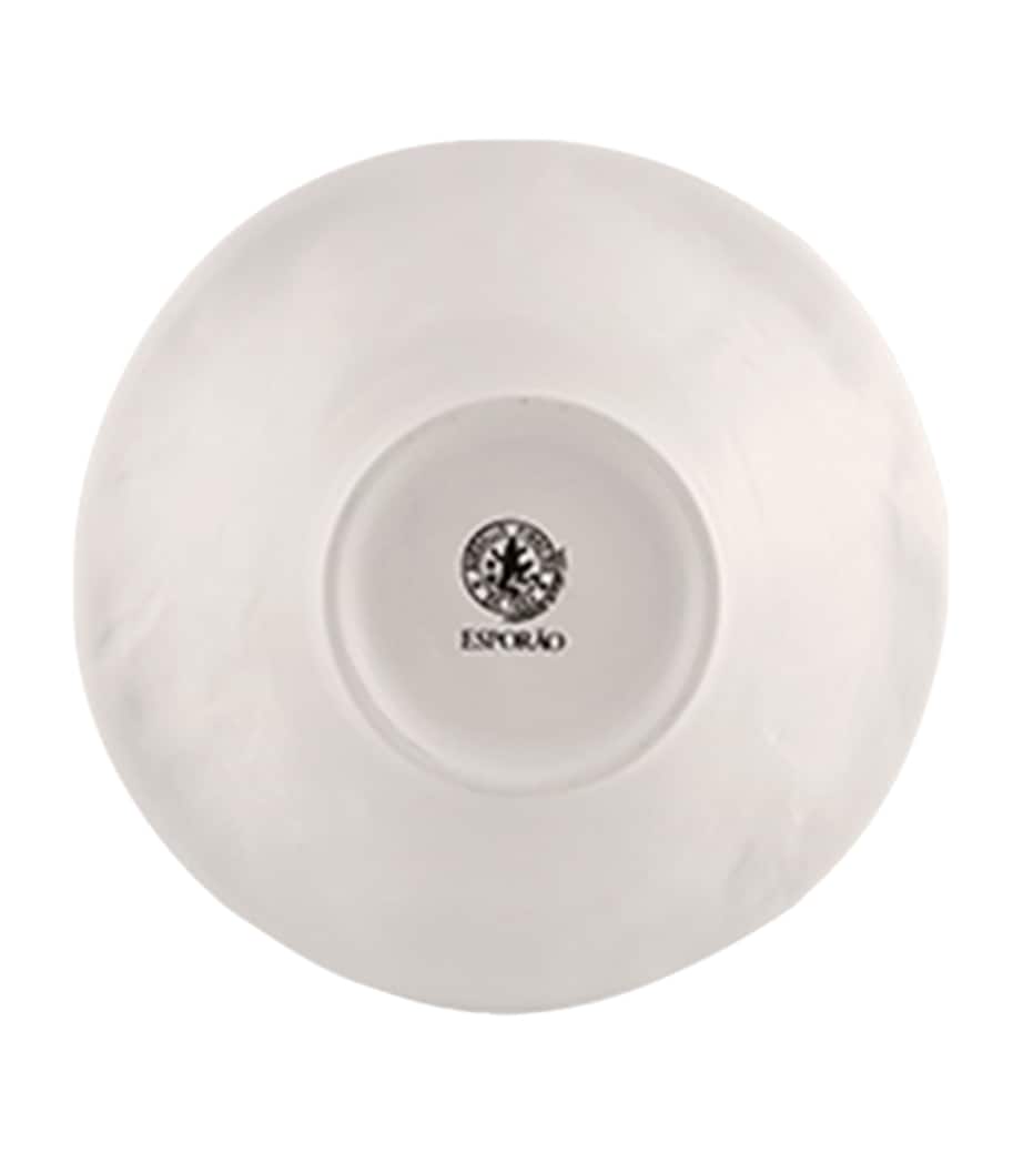 Bordallo Pinheiro x Esporão Olival Bowl (19cm) White, Green, Brown Image 3