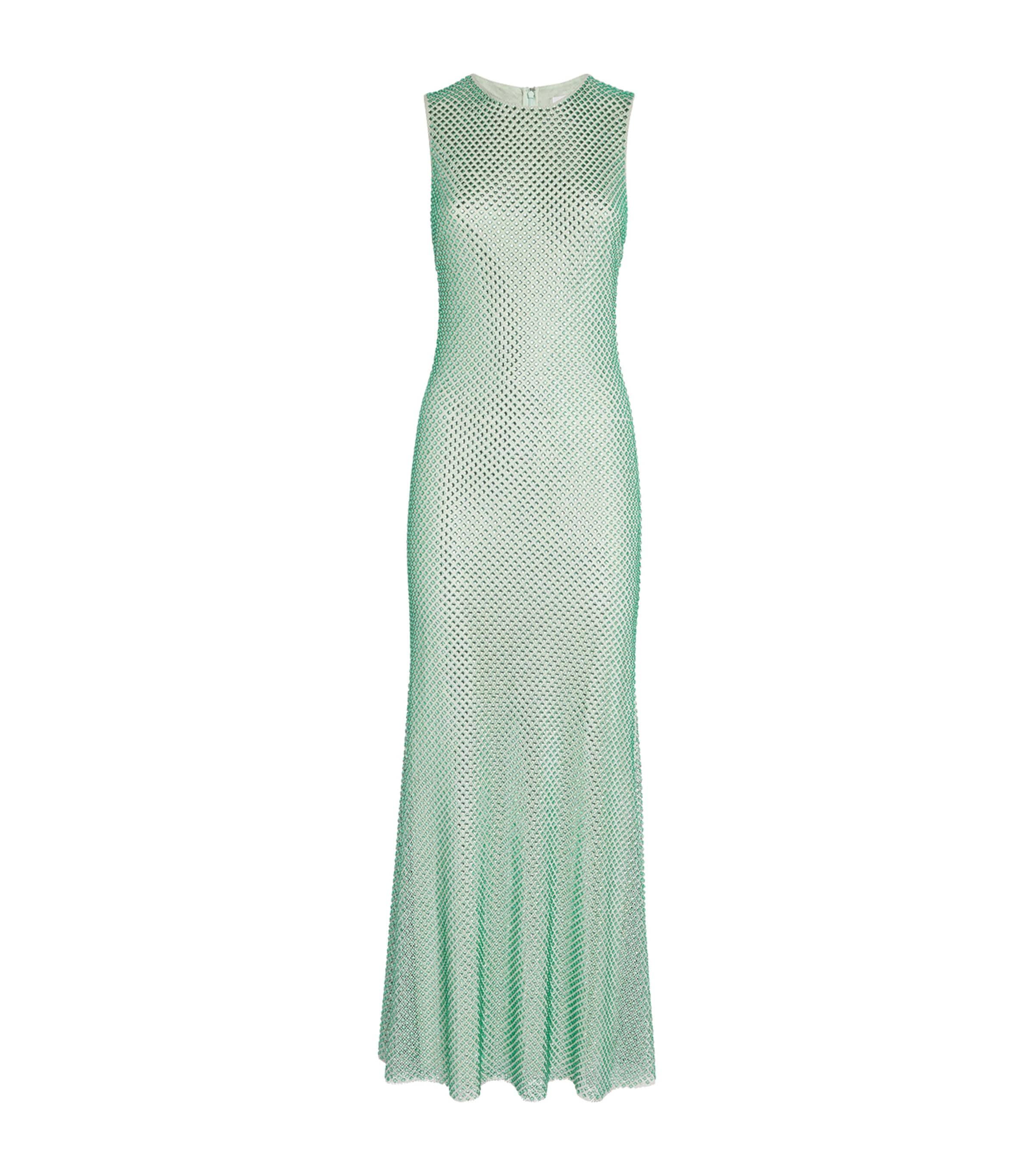 Self-portrait Crystal-embellished Maxi Dress