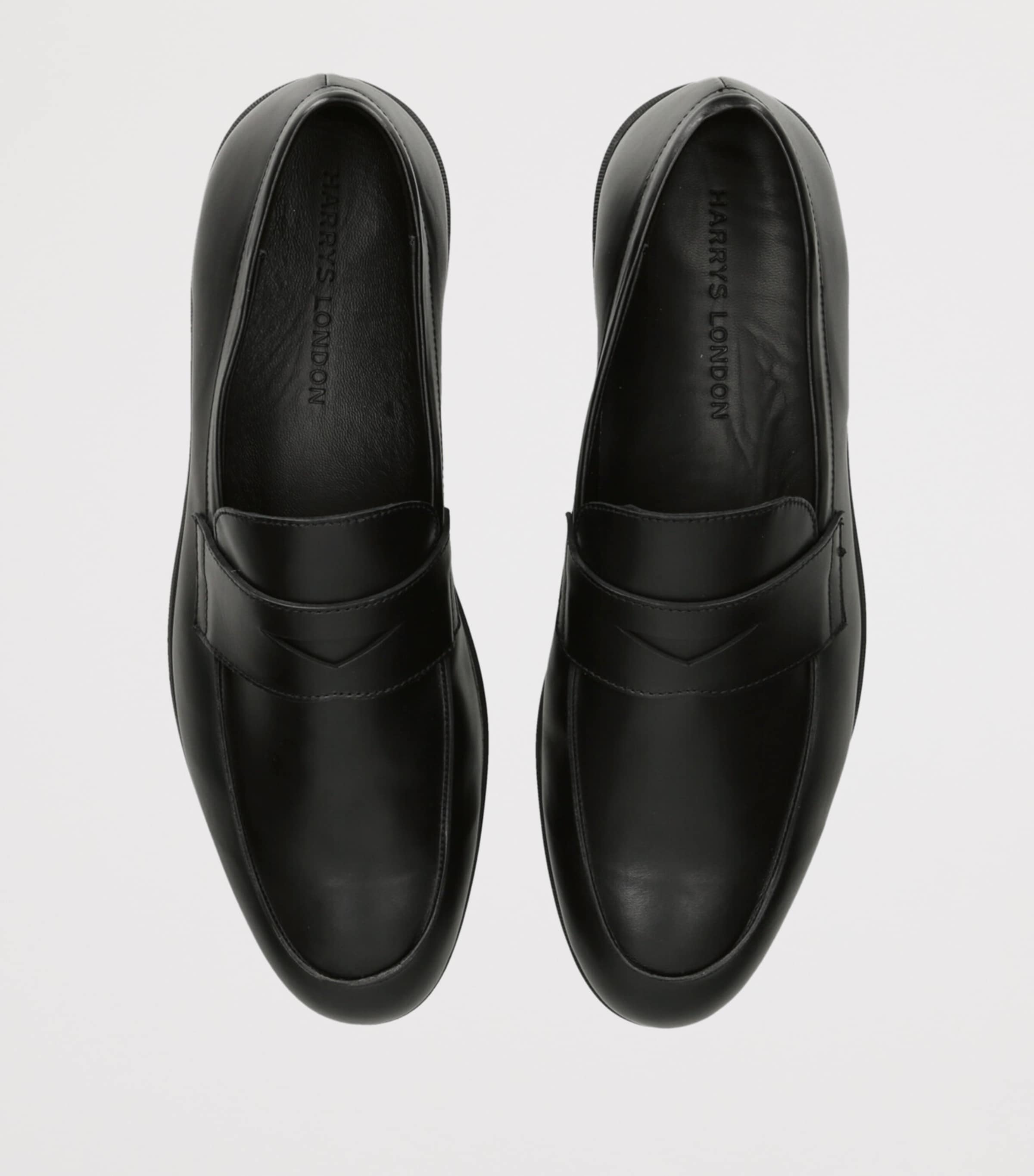 Leather Harley Loafers BLACK Image 4