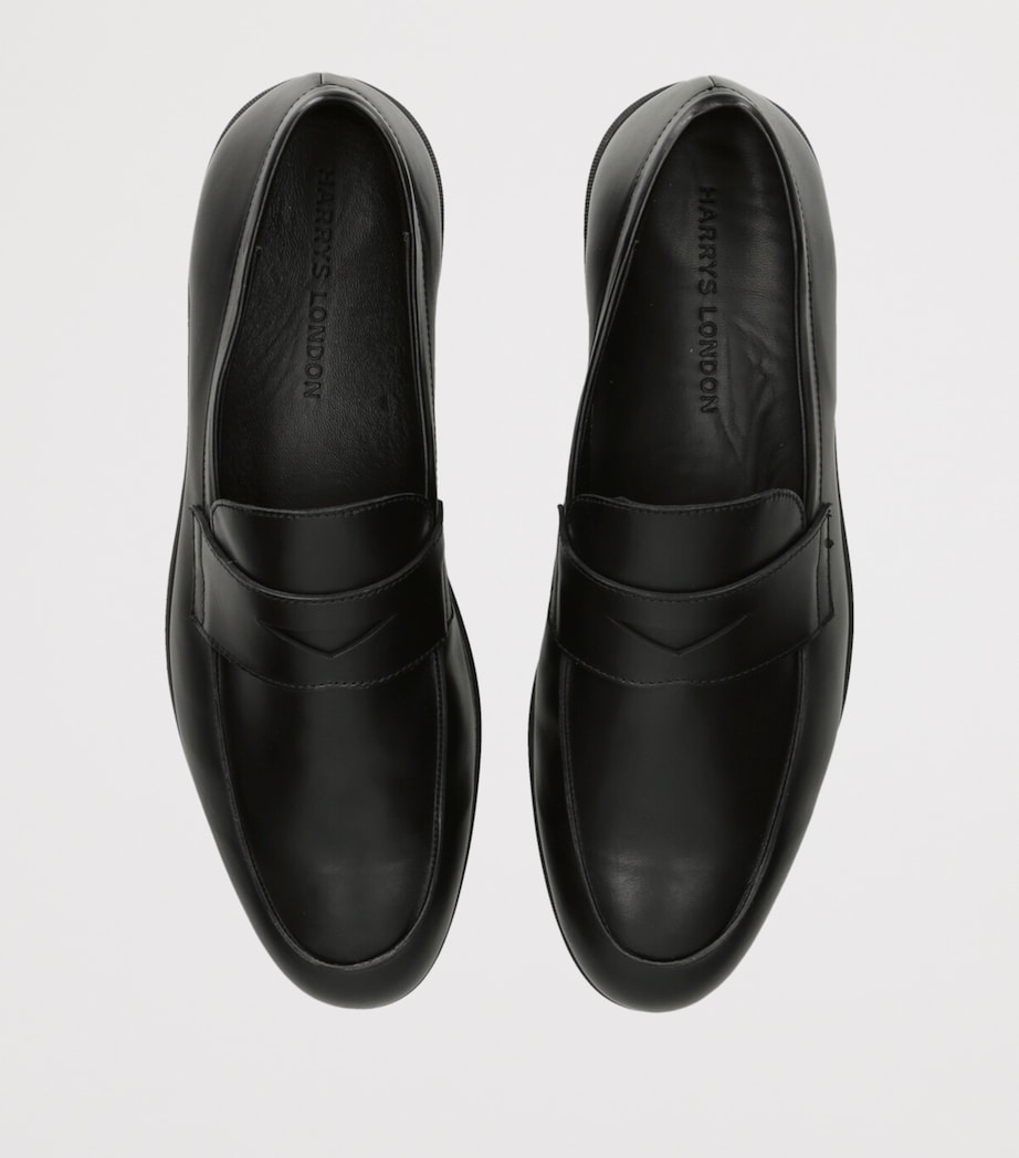 Leather Harley Loafers BLACK Image 4