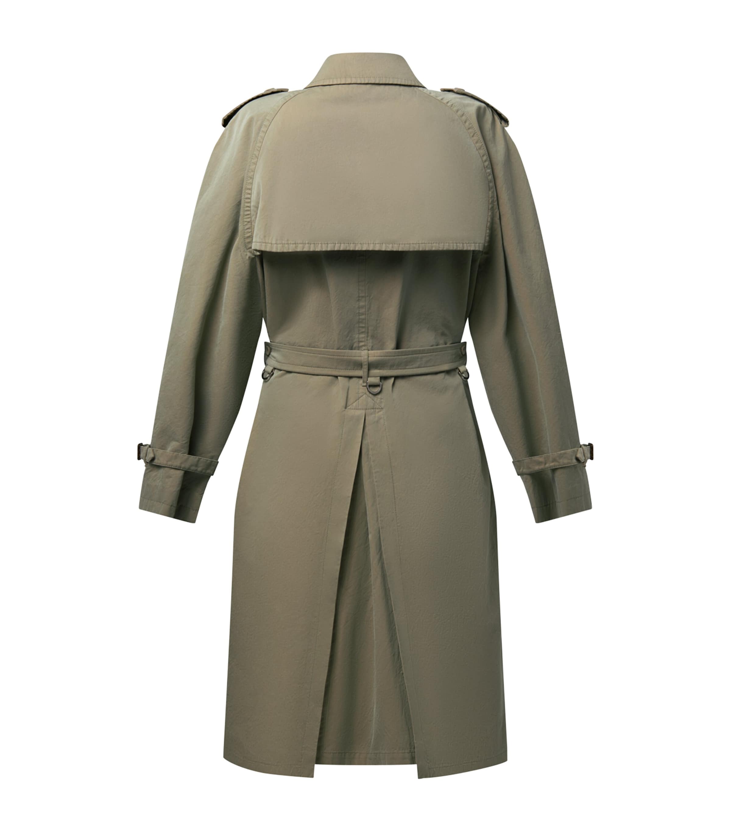 Cotton Trench Coat BEIGE Image 2