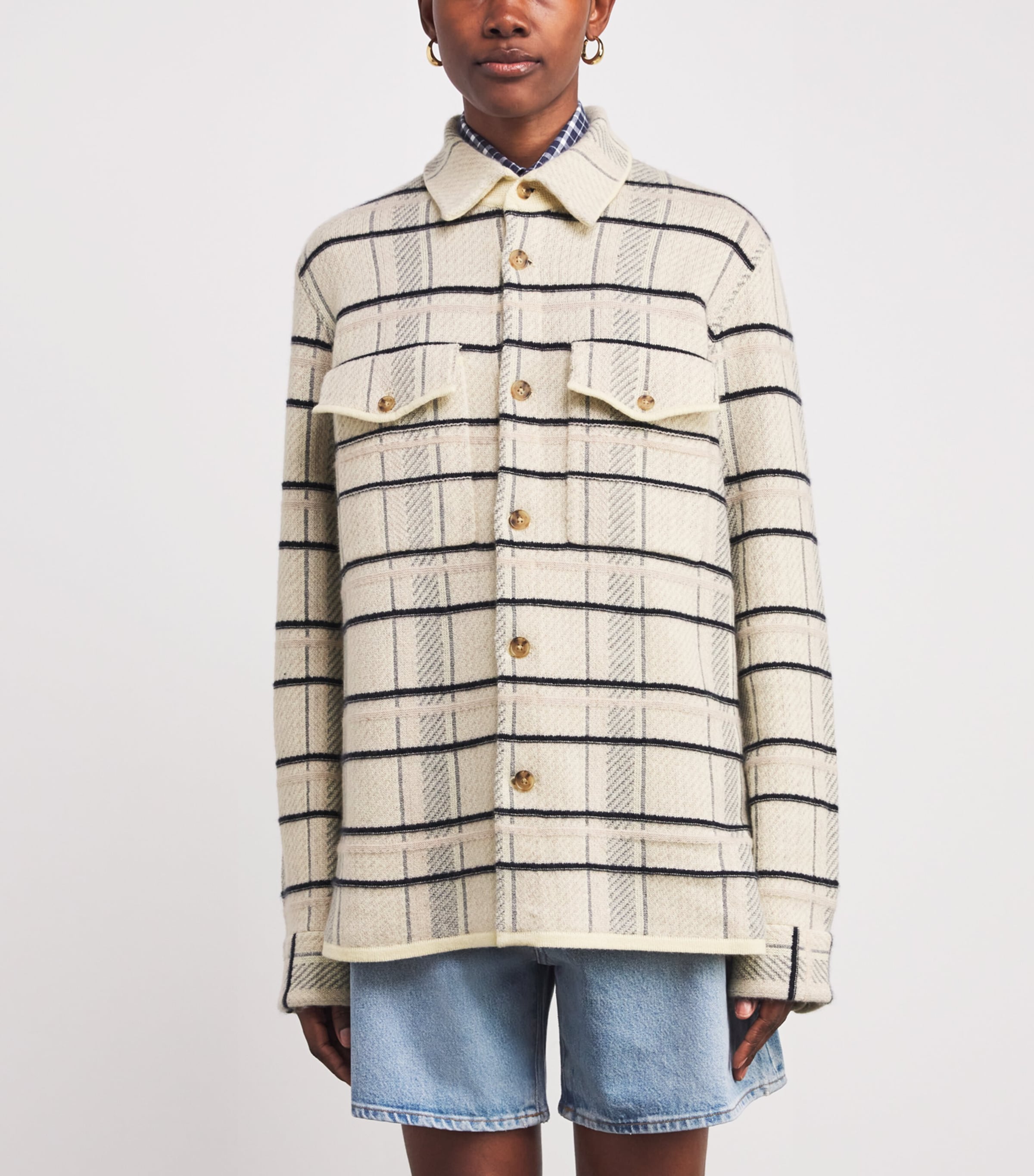 Cashmere Plaid Work Shirt MISTCO Image 3