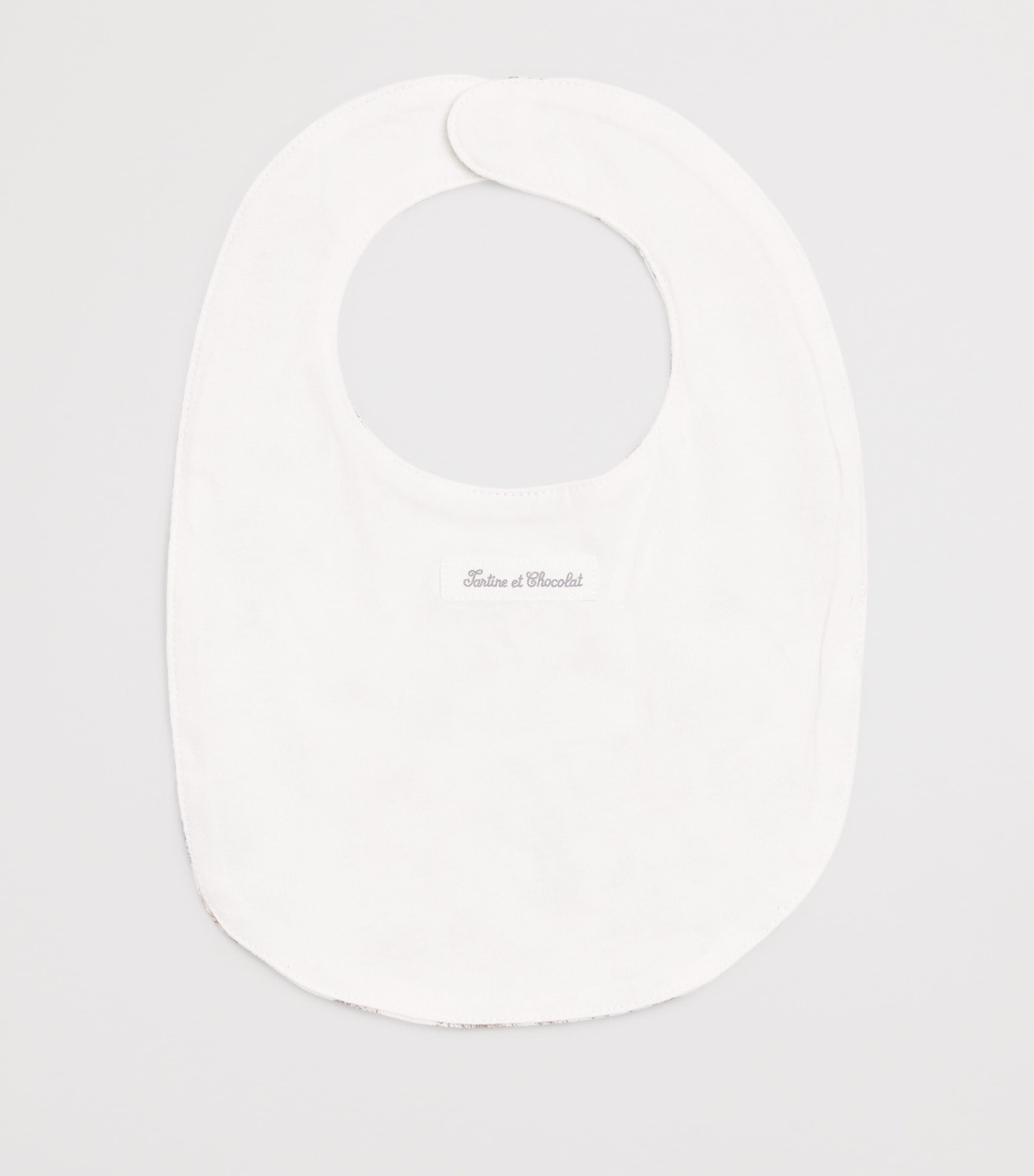 Cotton Printed Bib 13NACRE Image 2