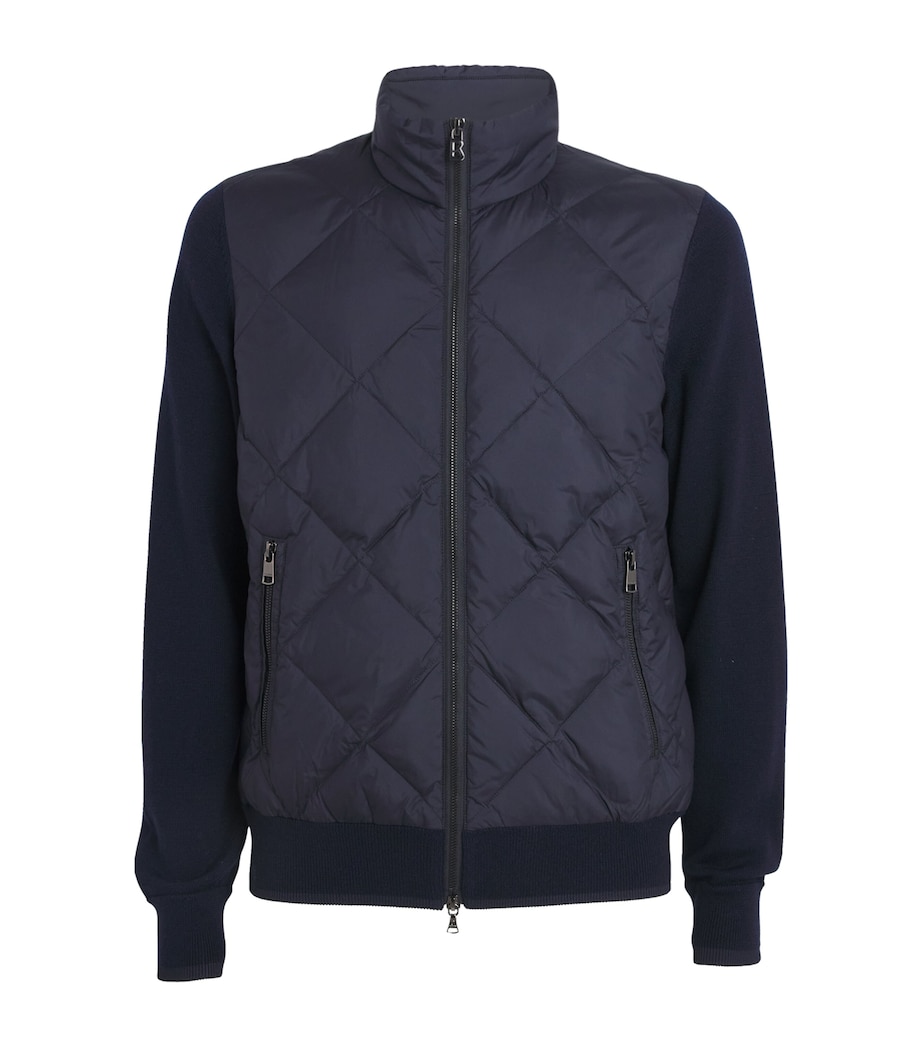 Wool-Down Zisco Hybrid Jacket 464 NAVY Image 1