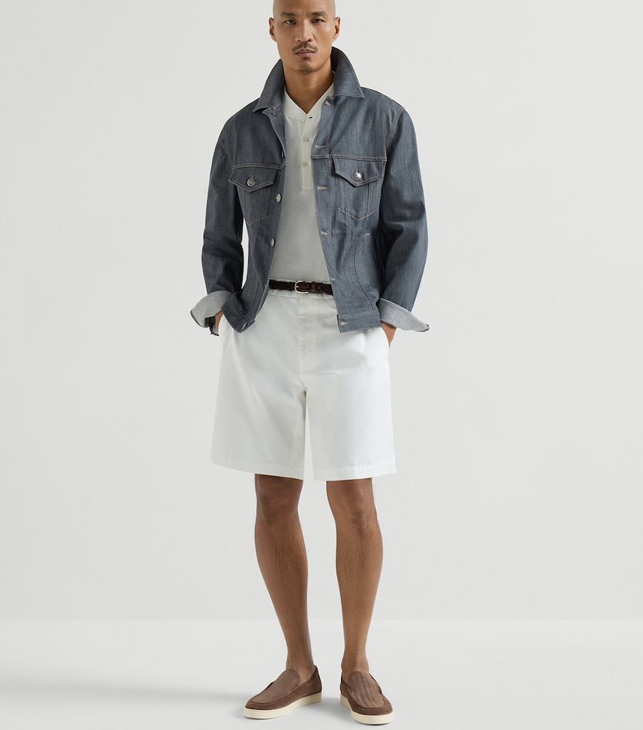 Suede Slip-On Sneakers C7959 Image 2