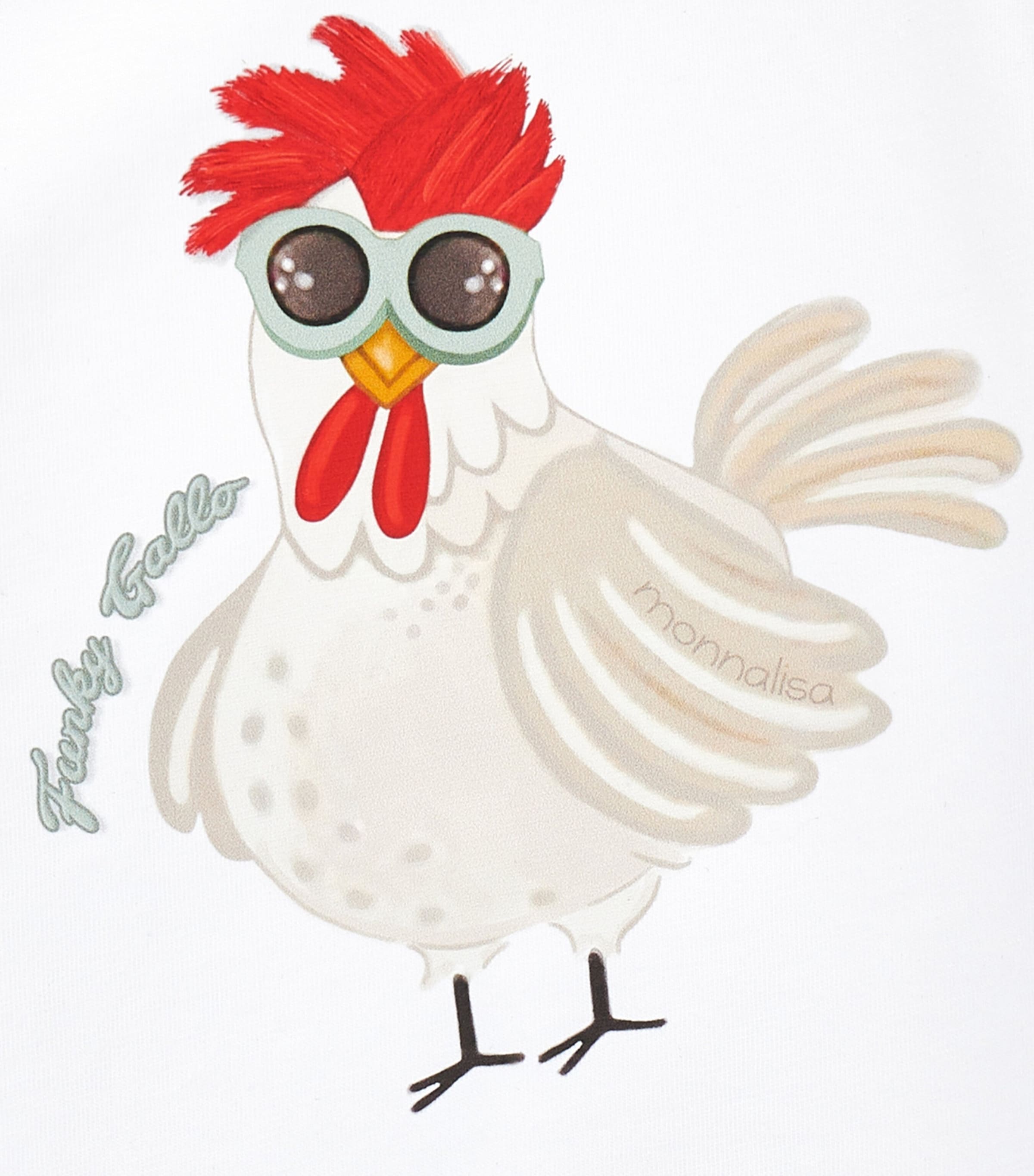 Cotton Printed T-Shirt (3-36 Months) BIANCO Image 3