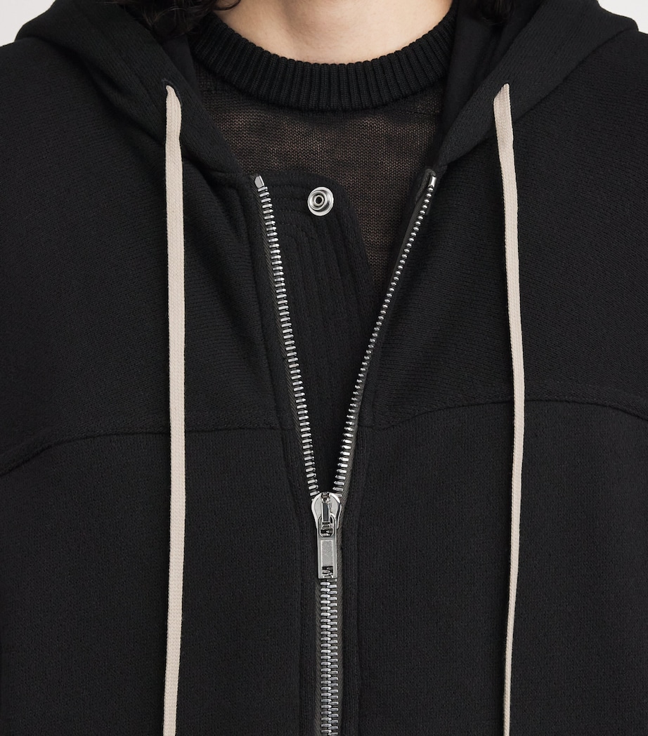 Terry Jersey Windbreaker Hoodie BLACK/ 09 Image 6