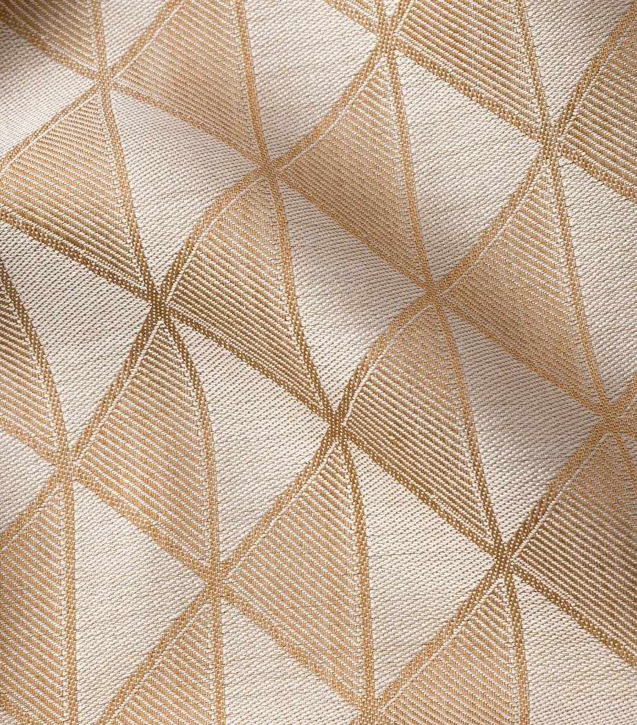 Prada Silk-Wool Triangle Logo Shawl Image 2