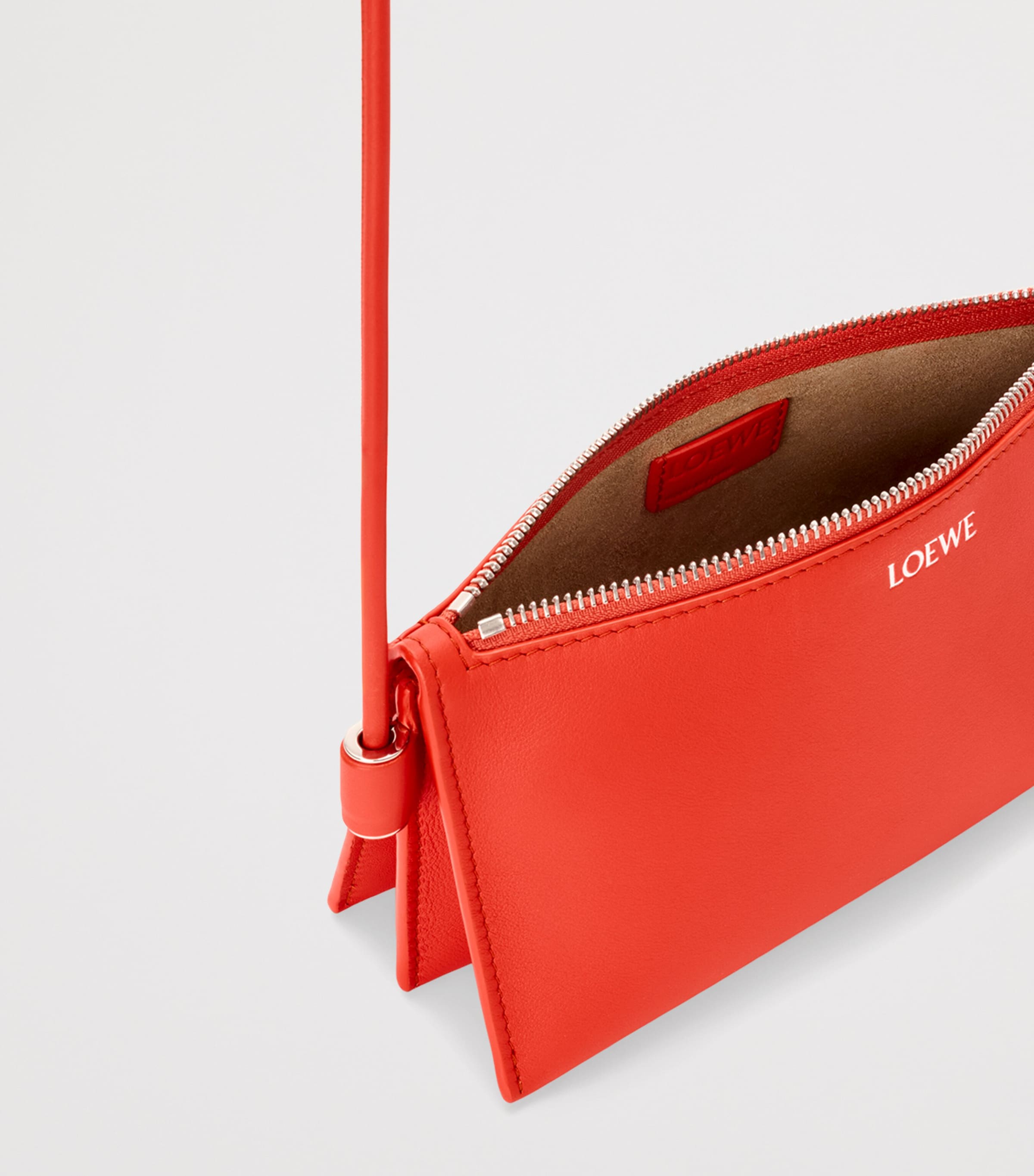 LOEWE Leather Joya Pouch Sunrise Orange Image 6