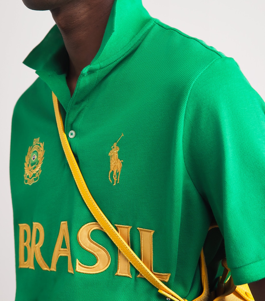 Polo Ralph Lauren Mens Cotton Brazil Polo Shirt Cruise Image 3