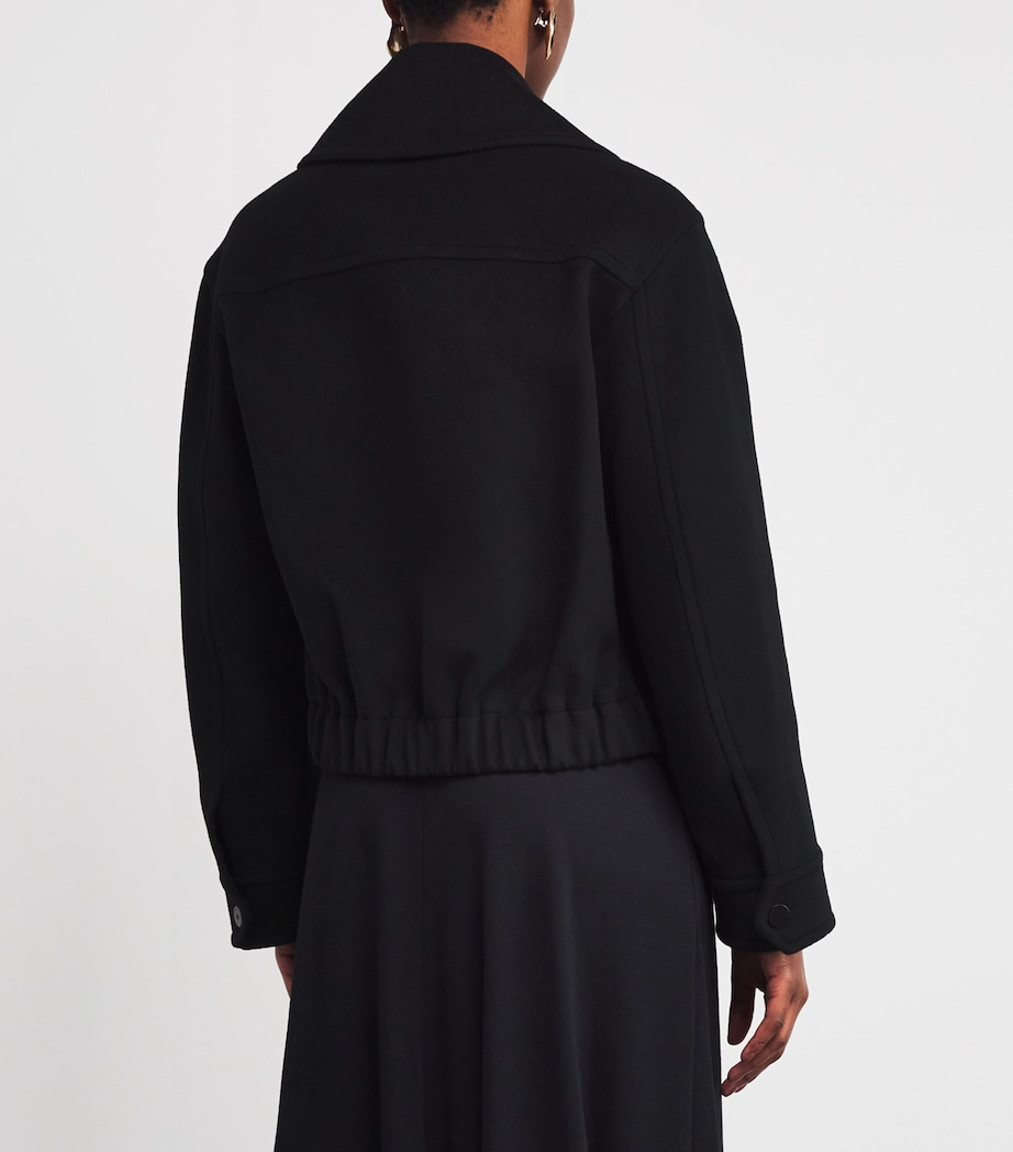 Wool-Cashmere Luc Jacket BLACK Image 4