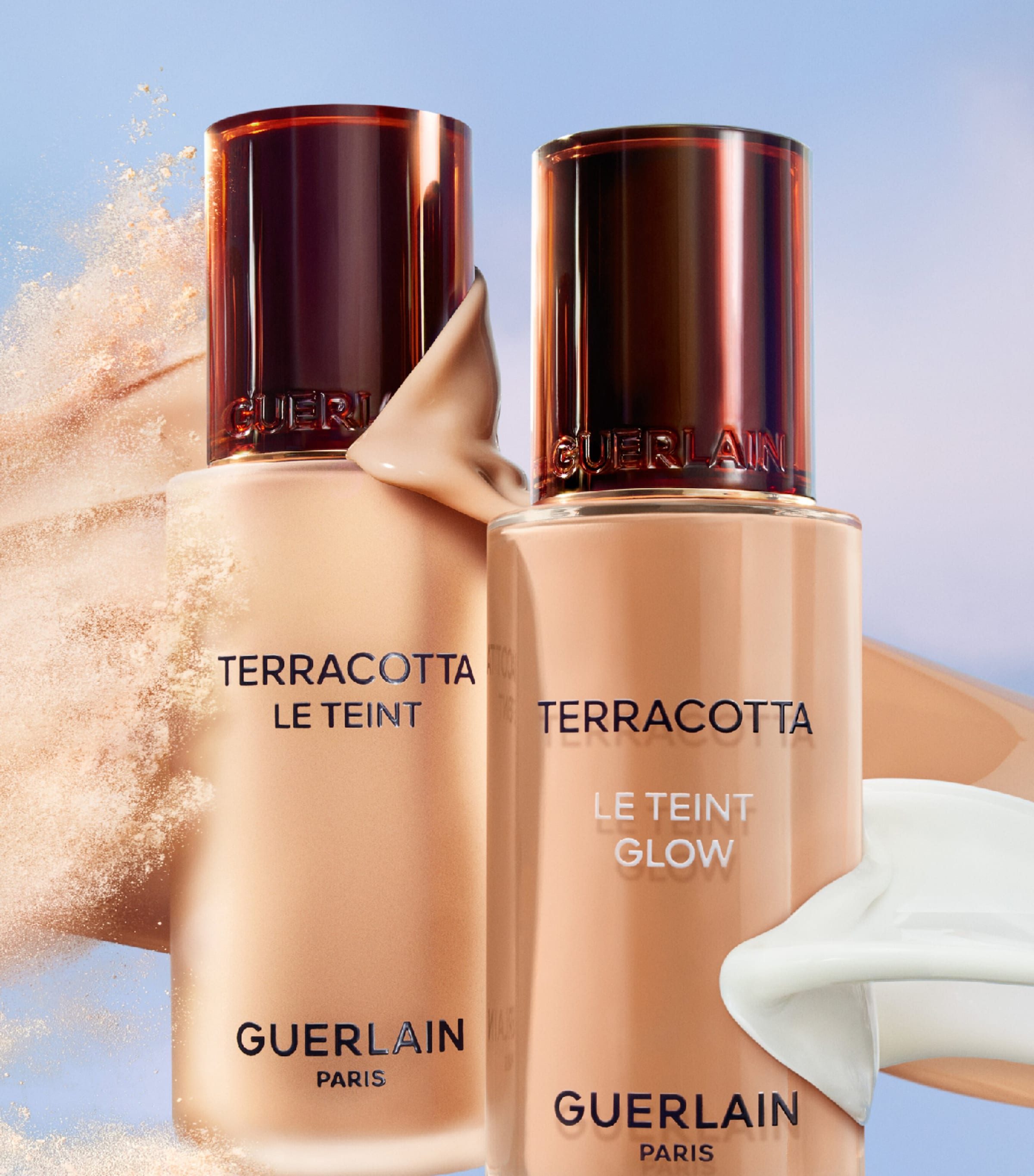 Terracotta Le Teint Glow Foundation 8N Image 6