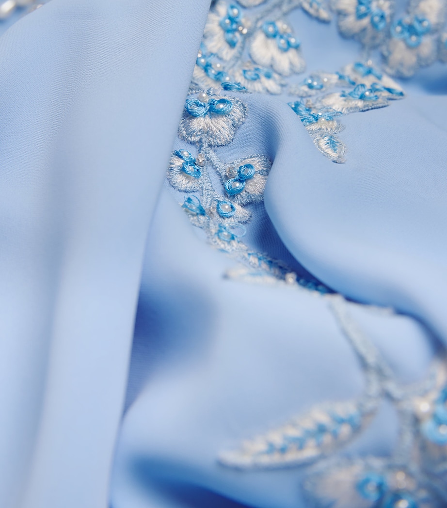 Satin Embellished Kaftan 408 CELESTE MULTI Image 5