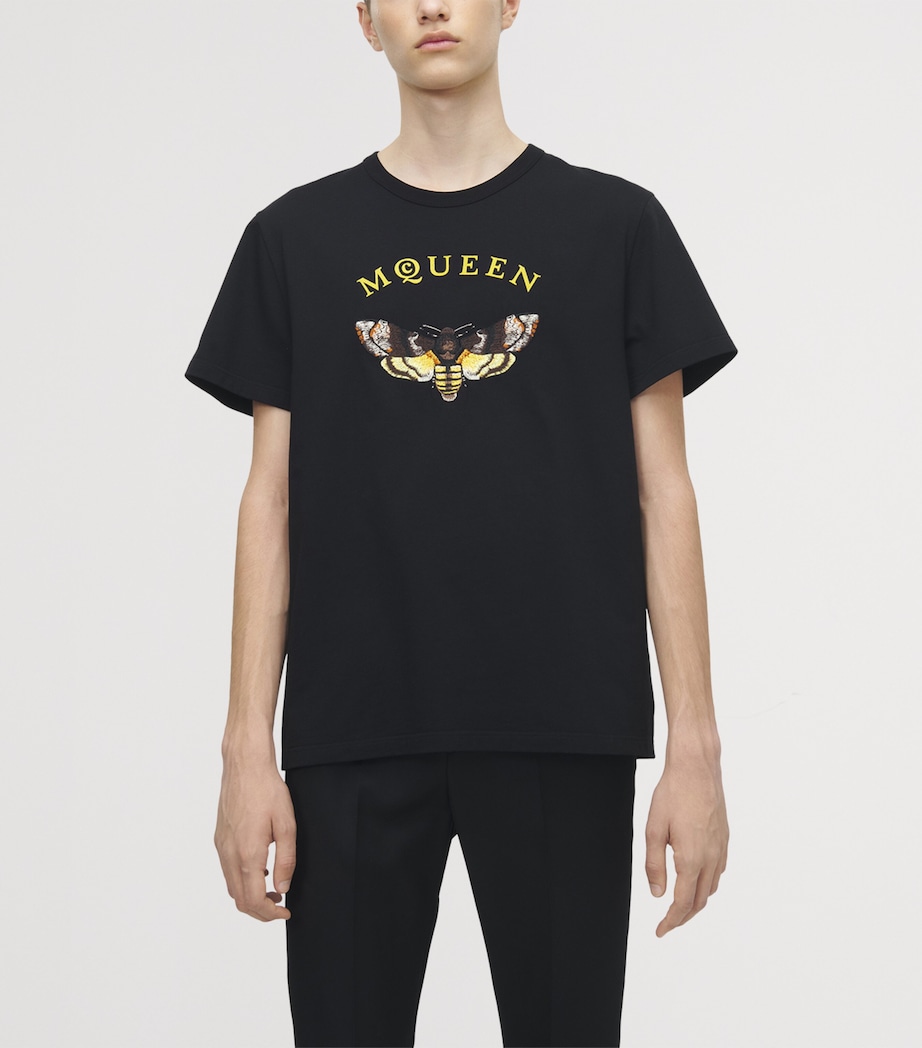 Cotton Embroidered Logo T-Shirt 0510 Image 5