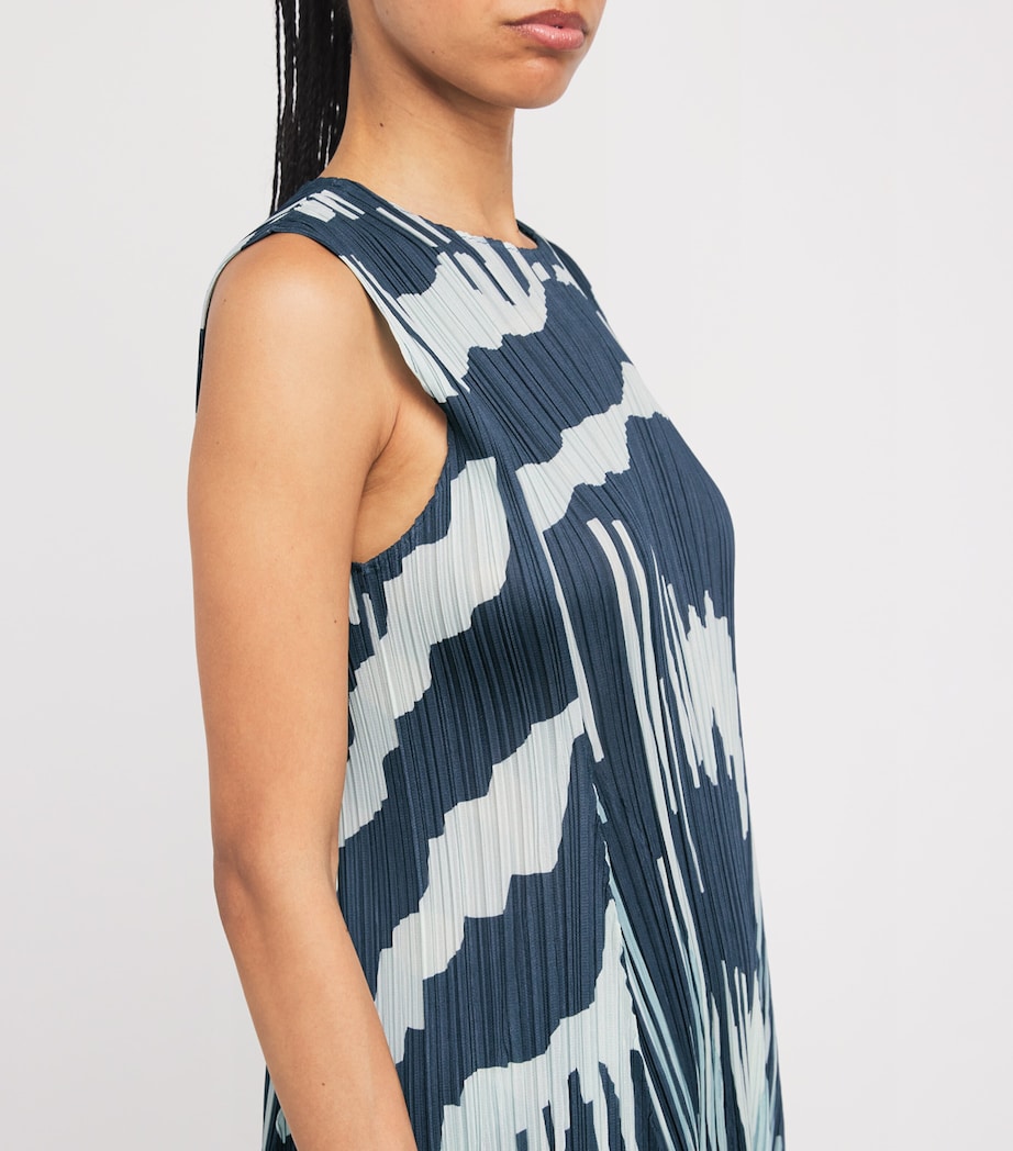 Pleated Refraction Longline Top 77 Image 6