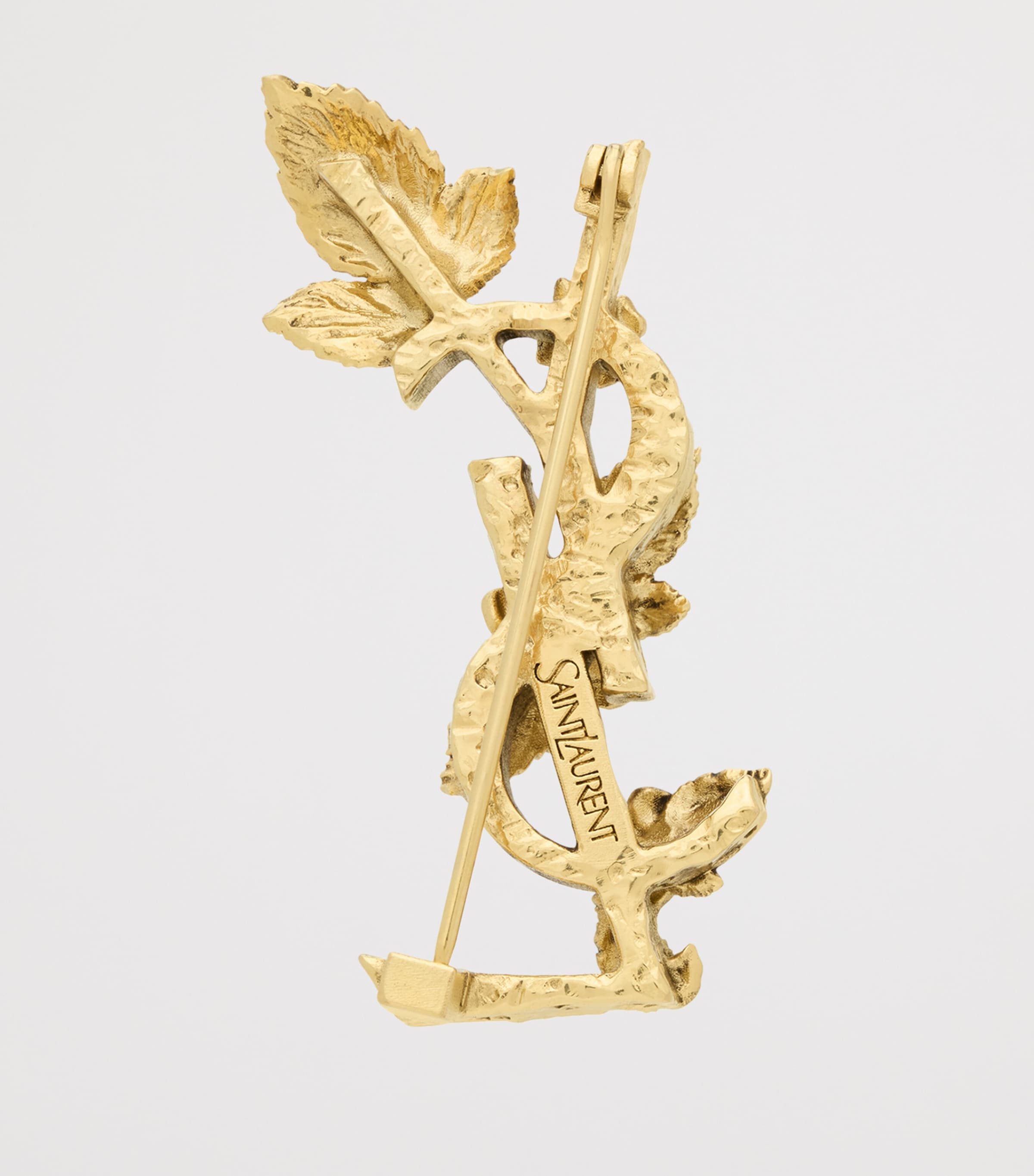 Saint Laurent Floral Cassandre Brooch Image 2