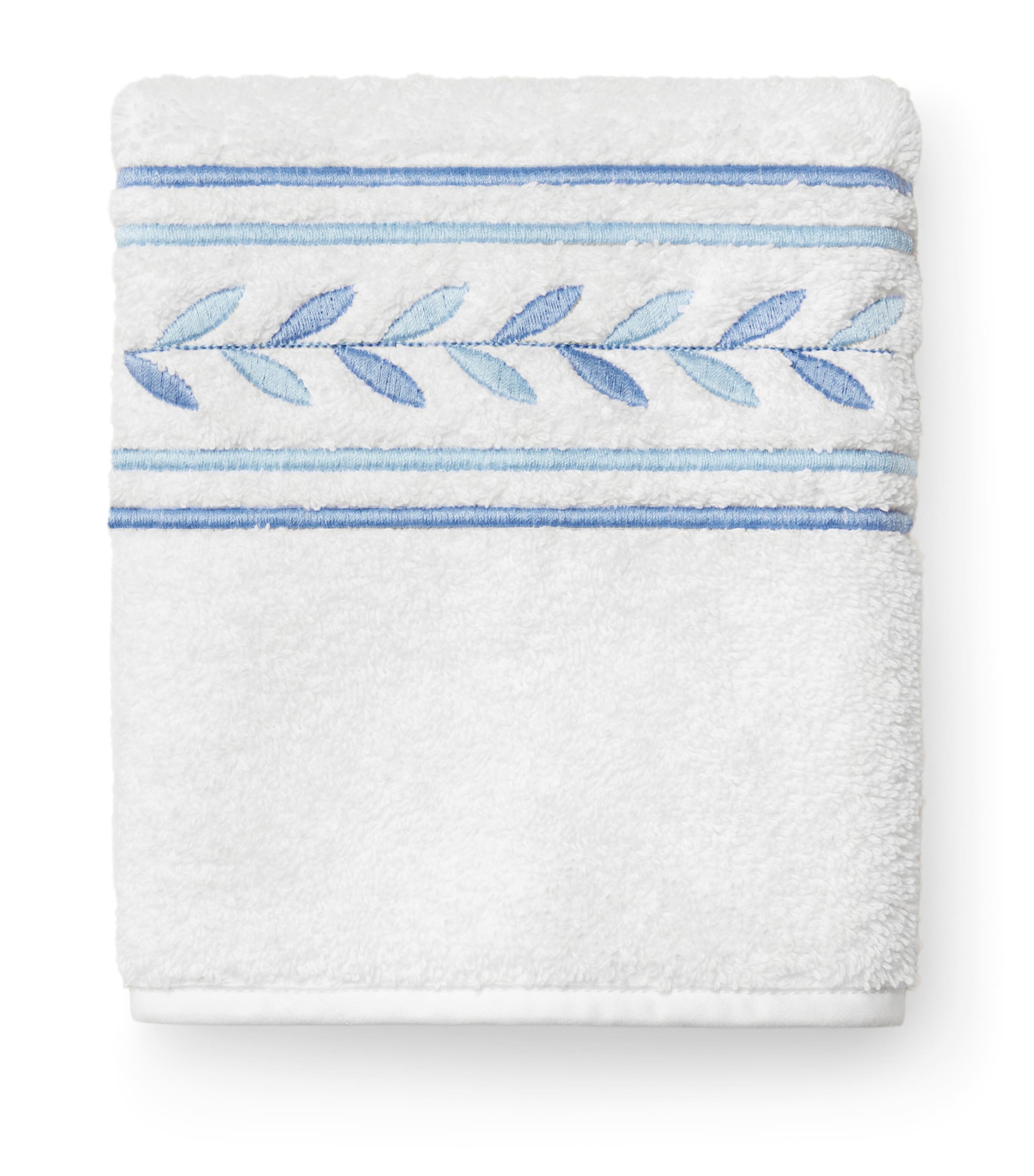 Pratesi Cotton Impero Wash Cloth In White