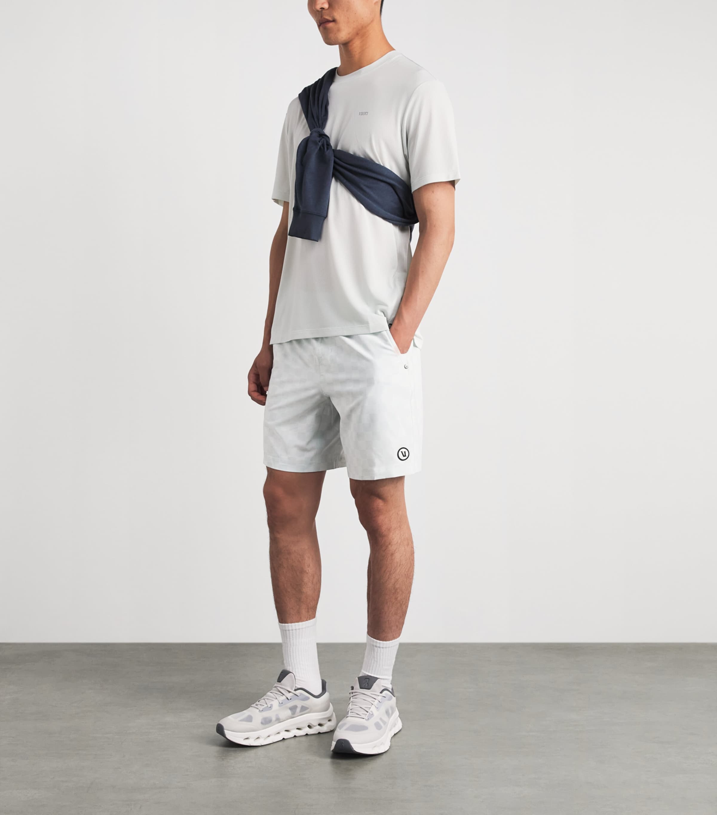 VUORI Mens 7'' Lined Kore Shorts Bzr Breeze Bond Image 2